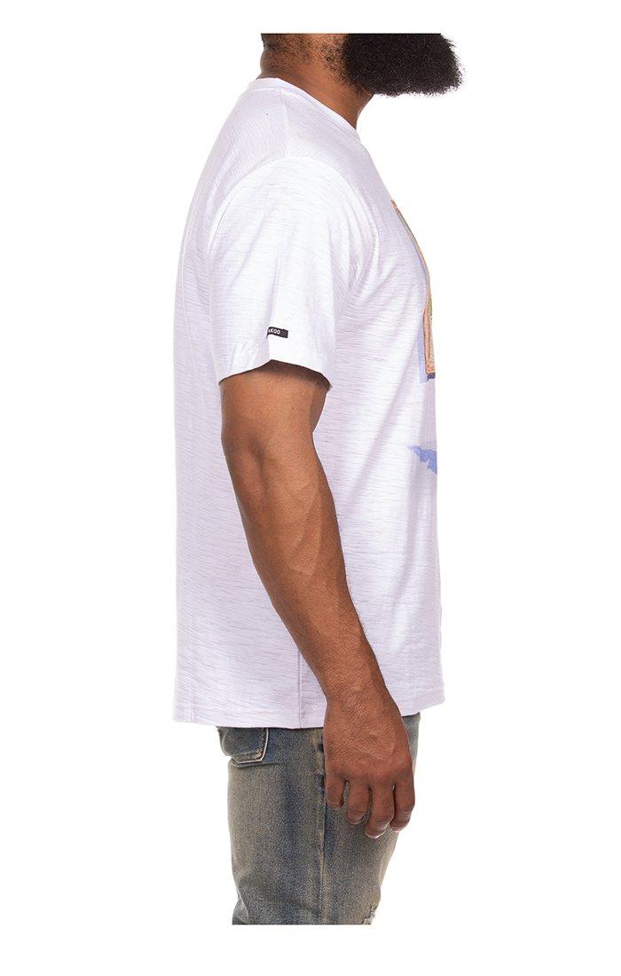 AKOO Men's Gallery Graphic Tee - WHITE Thumbnail View 4