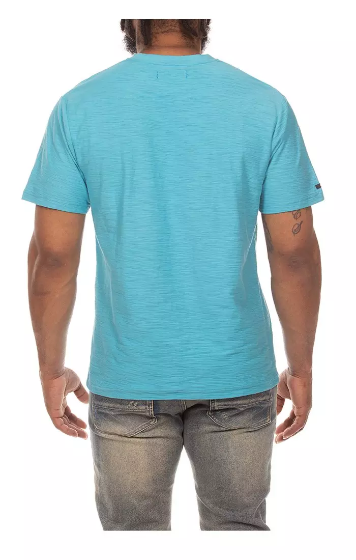 AKOO Men's Gallery Graphic Tee - BLUE