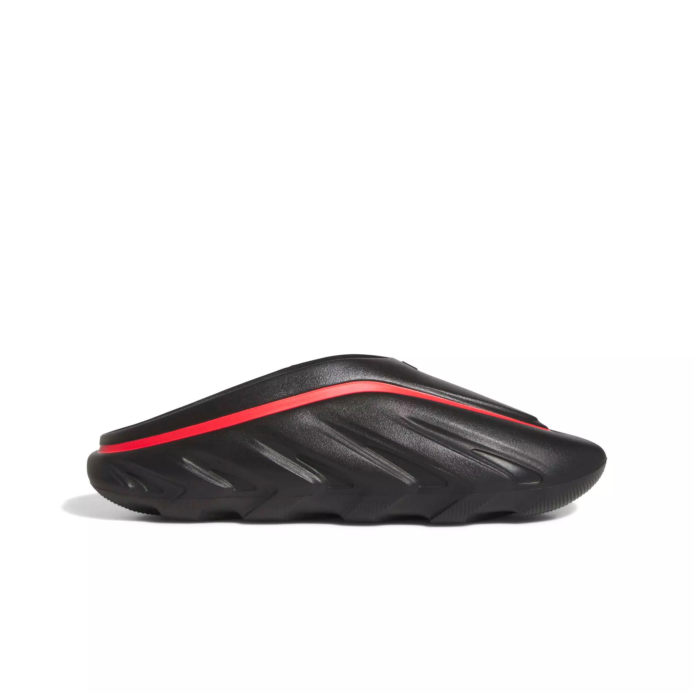 adidas Anthony Edwards adifoam "Core Black/Lucid Red/Silver Metallic" Men's Basketball Shoe - BLACK/RED/SILVER