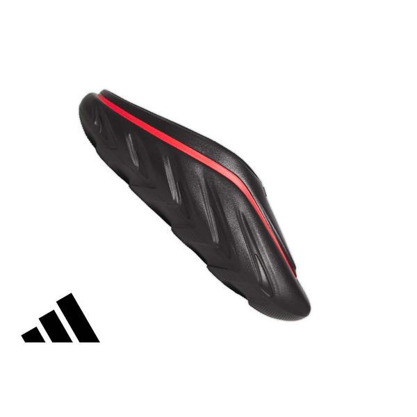 adidas Anthony Edwards adifoam "Core Black/Lucid Red/Silver Metallic" Men's Basketball Shoe - BLACK/RED/SILVER