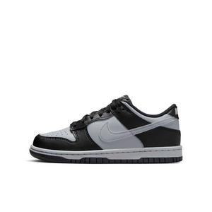 Nike Dunk Low "Black/Wolf Grey" Grade School Boys' Shoe