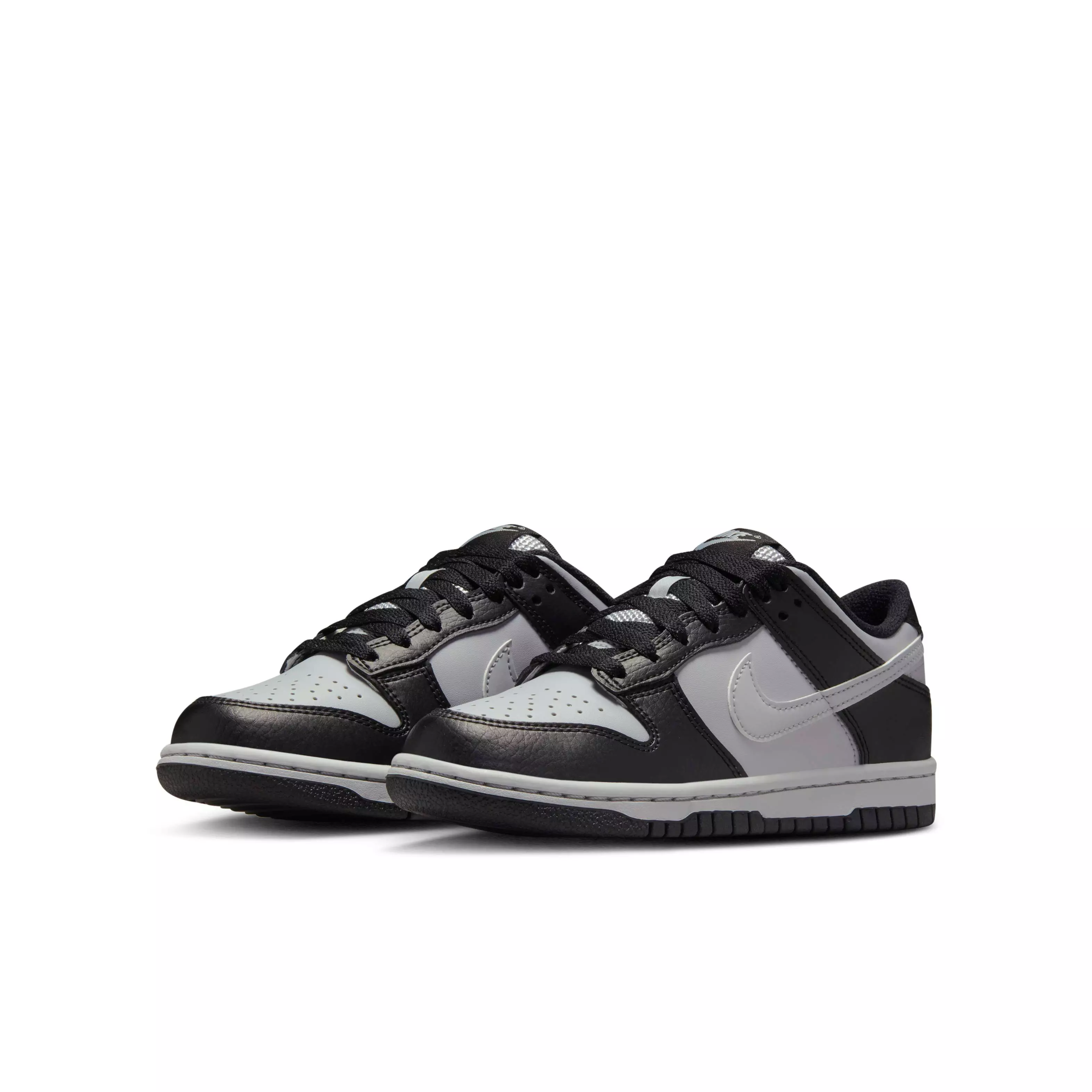 Nike Dunk Low "Black/Wolf Grey" Grade School Boys' Shoe
