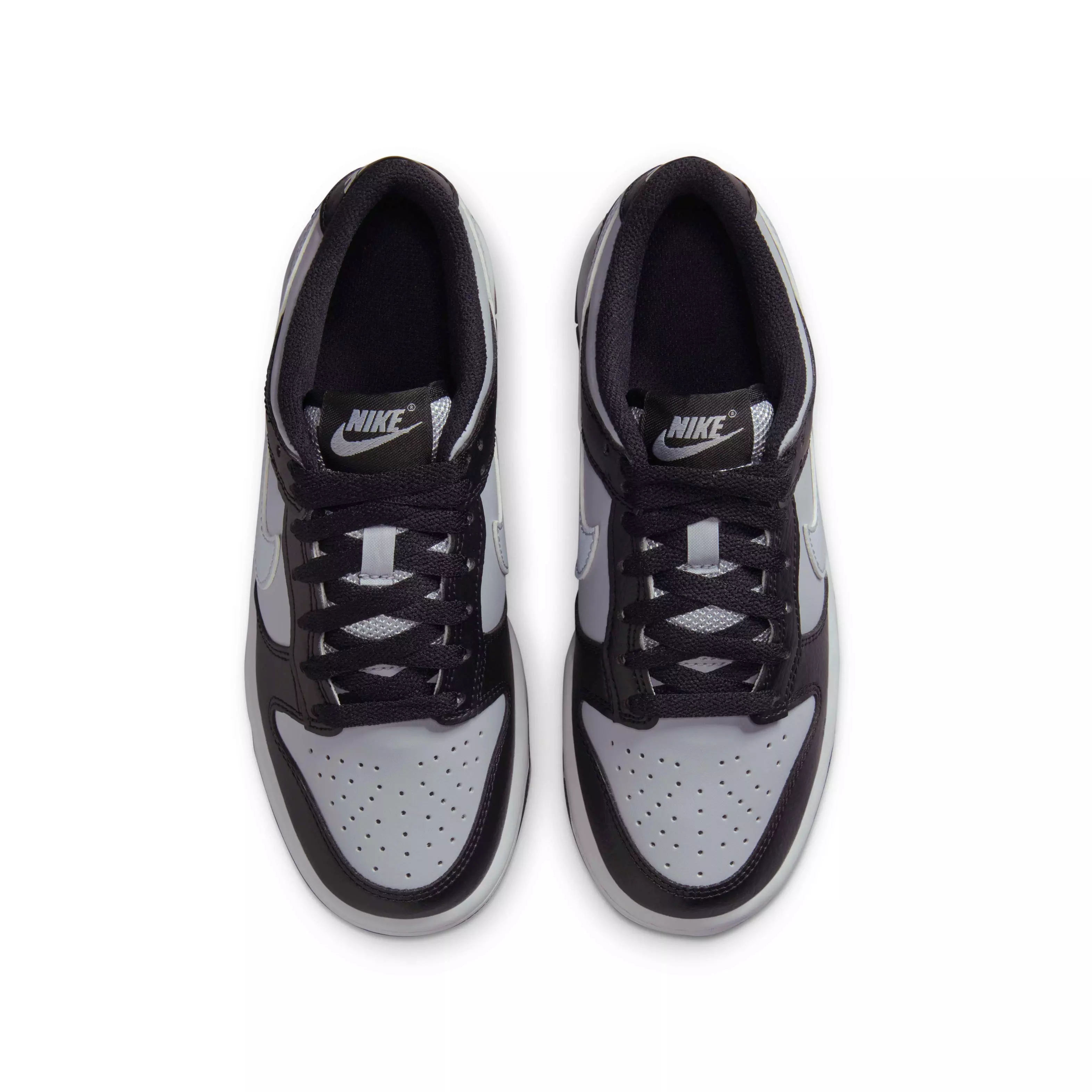 Nike Dunk Low "Black/Wolf Grey" Grade School Boys' Shoe