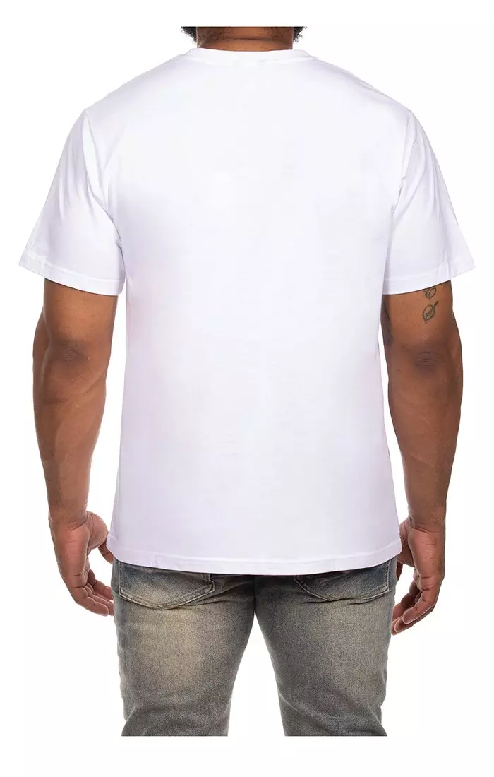 AKOO Men's Curb King Graphic Tee - WHITE