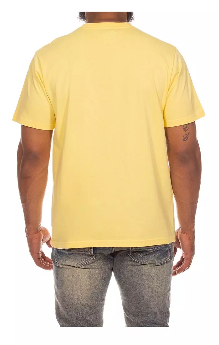 AKOO Men's Curb King Graphic Tee - YELLOW
