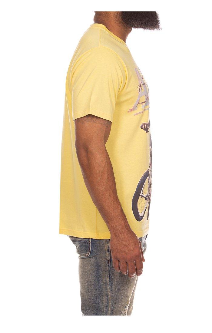 AKOO Men's Curb King Graphic Tee - YELLOW Thumbnail View 4