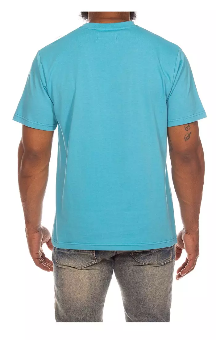 AKOO Men's Curb King Graphic Tee - BLUE
