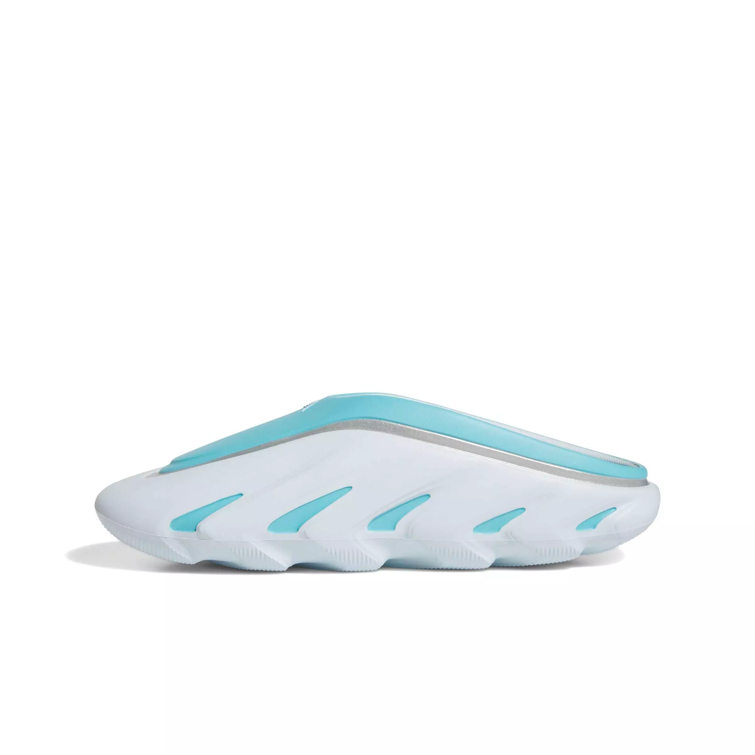 adidas Anthony Edwards Adifoam "Bliss Blue" Men's Mule - BLUE/SKY/GREY