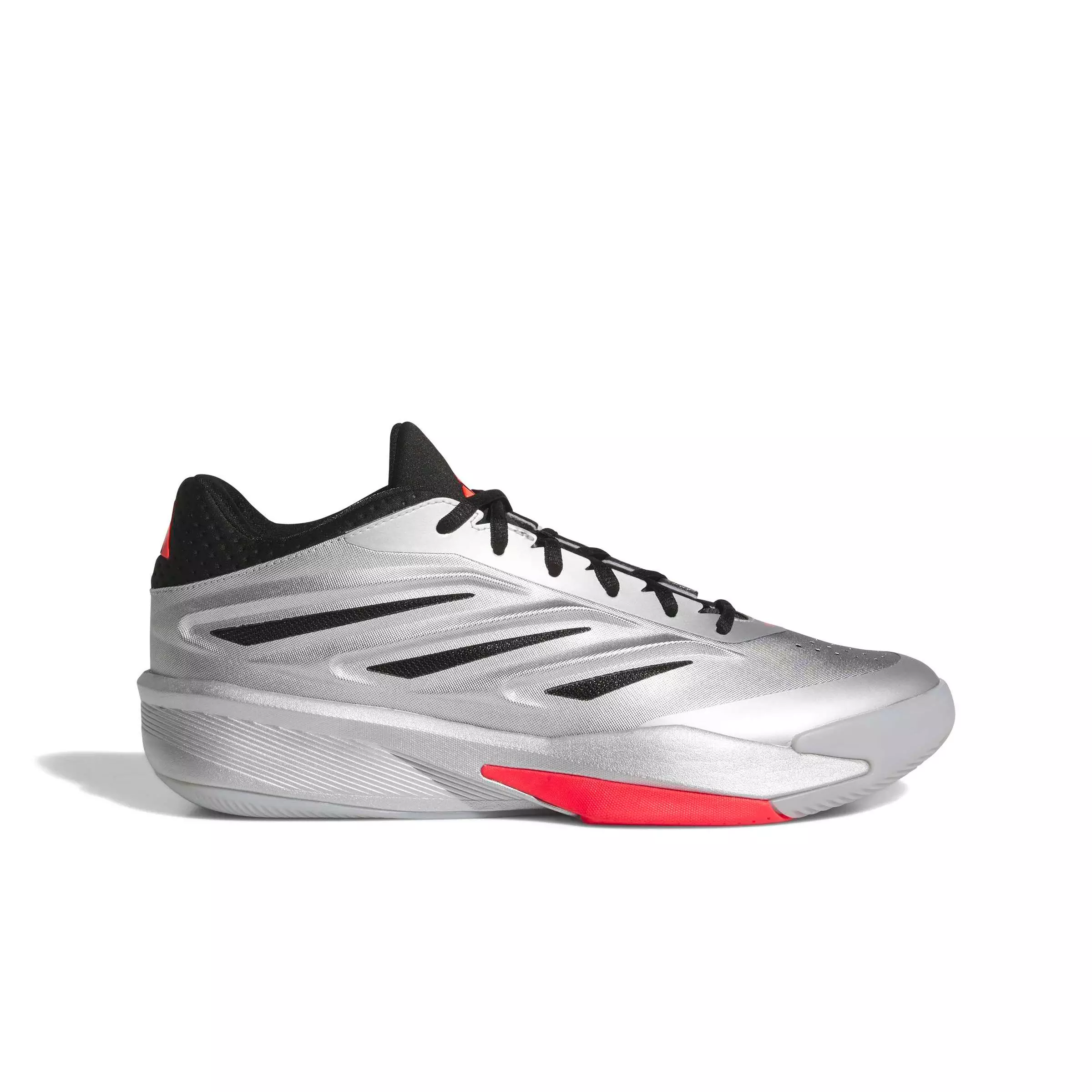 adidas Crazy Energy "Silver Metallic/Core Black/Lucid Red" Men's Basketball Shoe - SILVER/BLACK/RED