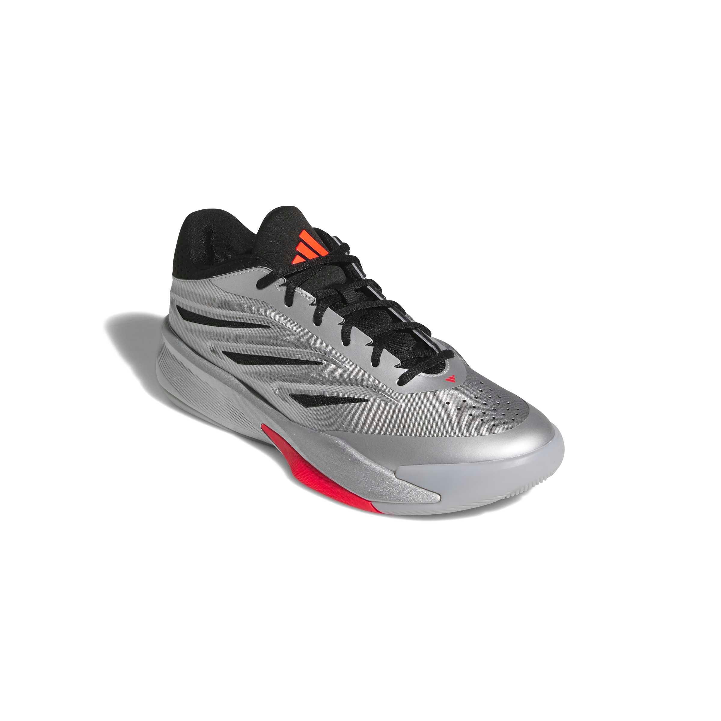 adidas Crazy Energy "Silver Metallic/Core Black/Lucid Red" Men's Basketball Shoe - SILVER/BLACK/RED Thumbnail View 3