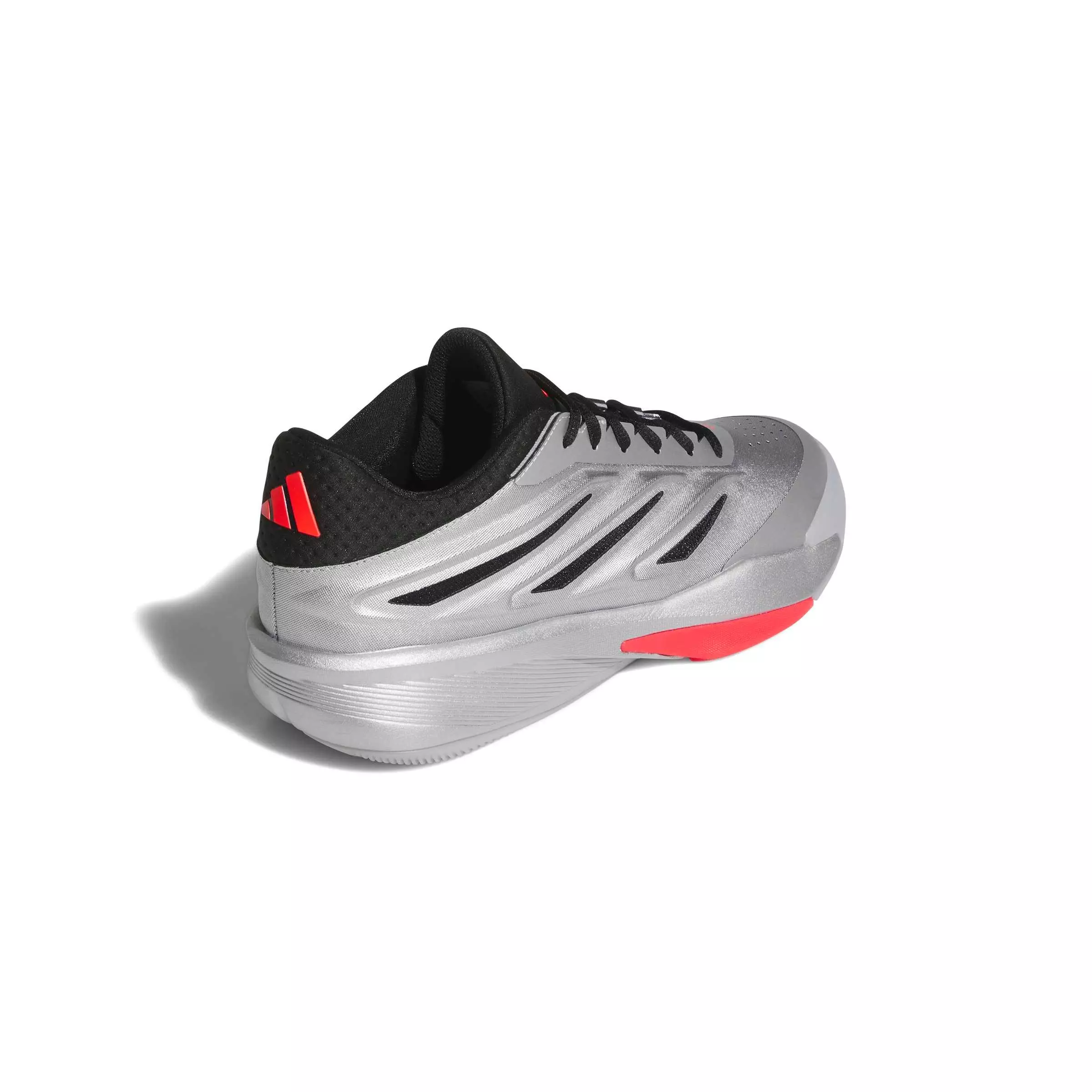 adidas Crazy Energy "Silver Metallic/Core Black/Lucid Red" Men's Basketball Shoe - SILVER/BLACK/RED
