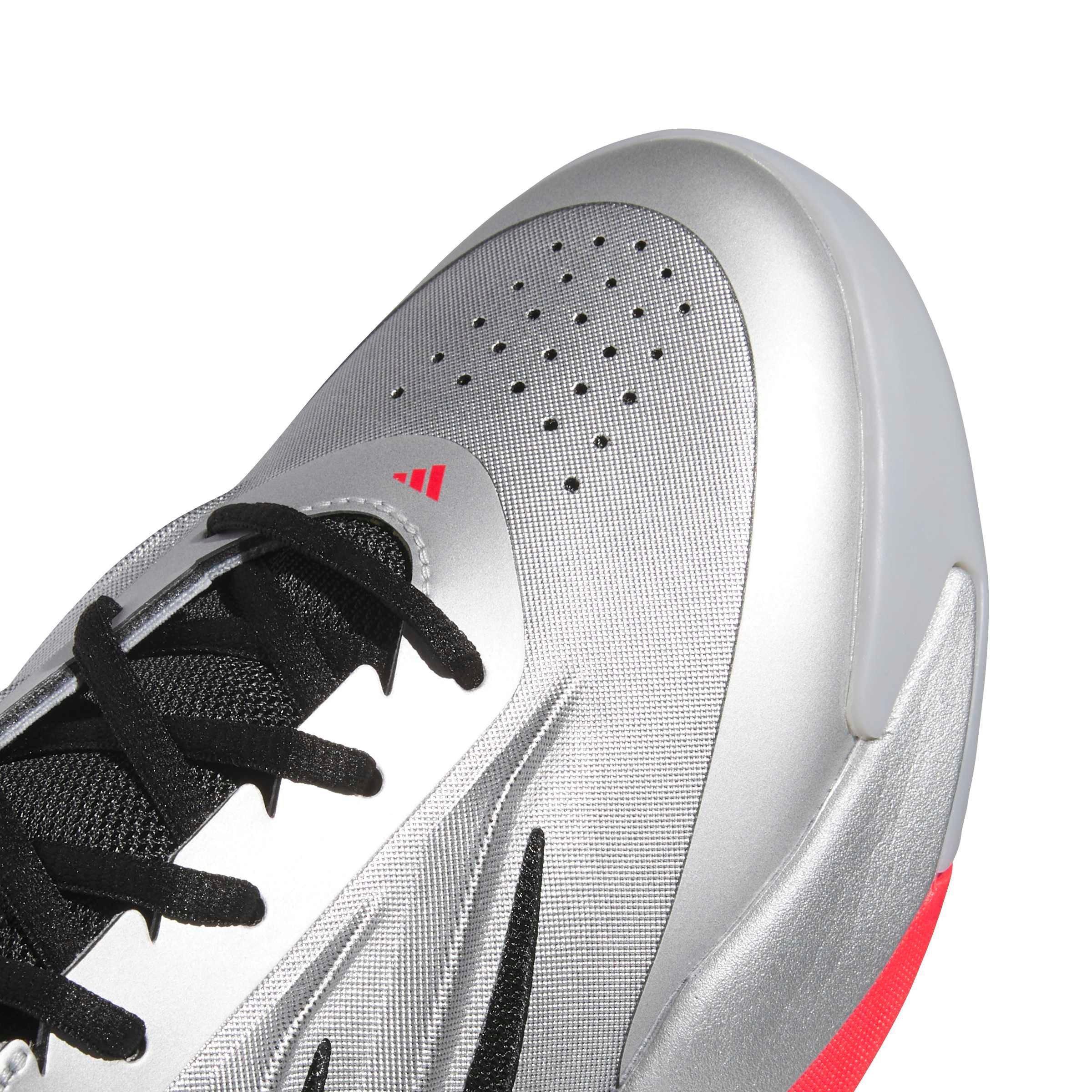 adidas Crazy Energy "Silver Metallic/Core Black/Lucid Red" Men's Basketball Shoe - SILVER/BLACK/RED Thumbnail View 5