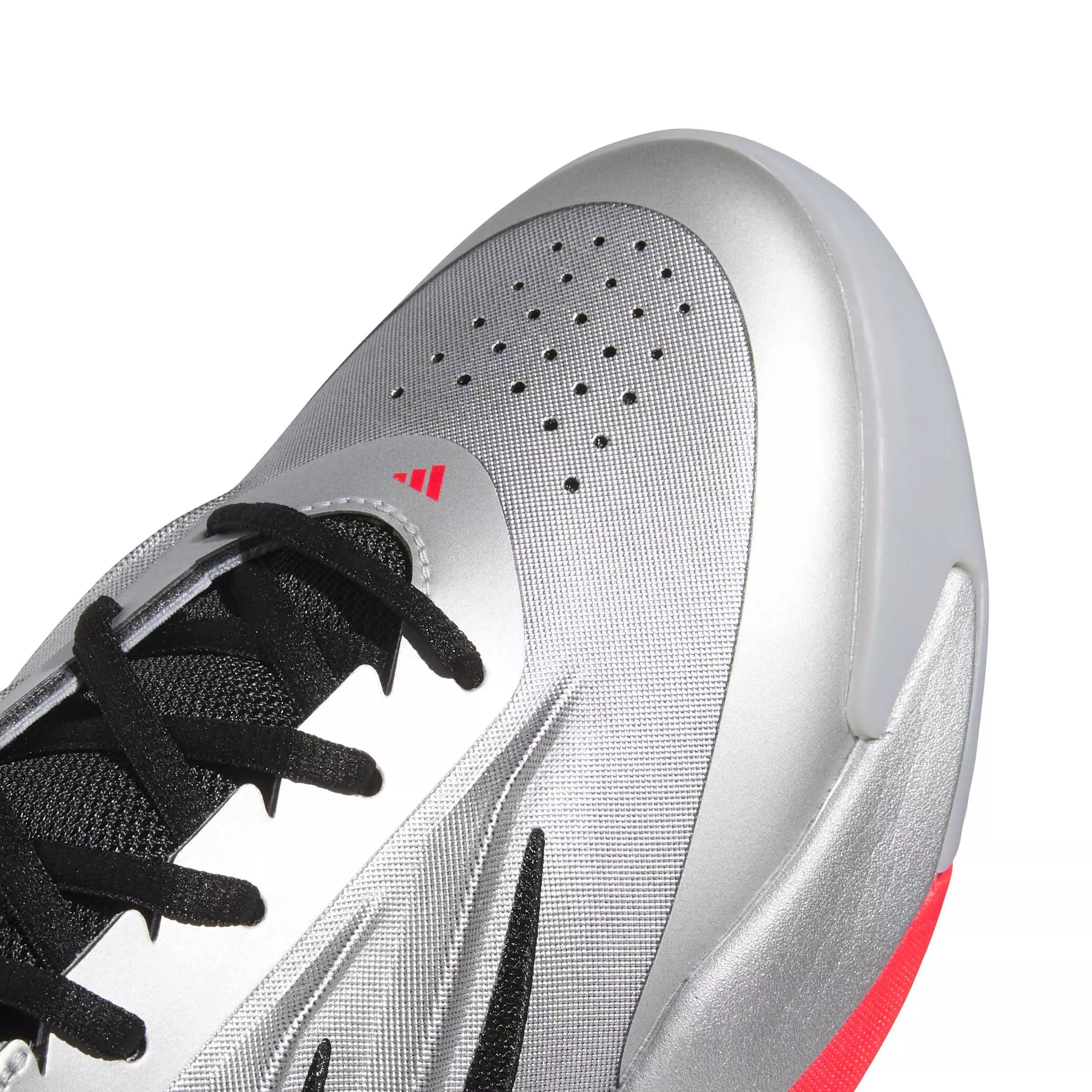 adidas Crazy Energy "Silver Metallic/Core Black/Lucid Red" Men's Basketball Shoe - SILVER/BLACK/RED