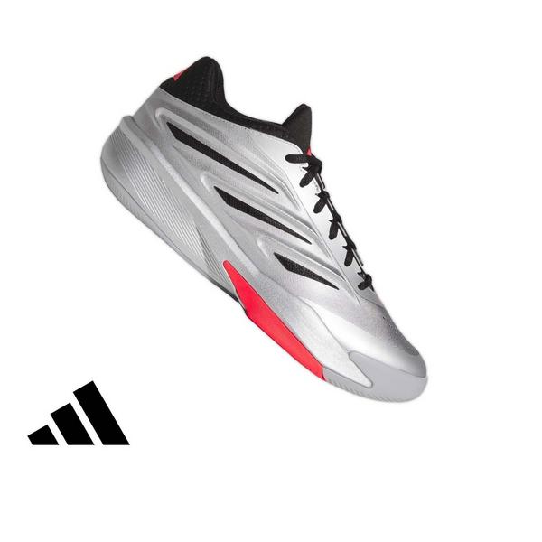 adidas Crazy Energy "Silver Metallic/Core Black/Lucid Red" Men's Basketball Shoe - SILVER/BLACK/RED