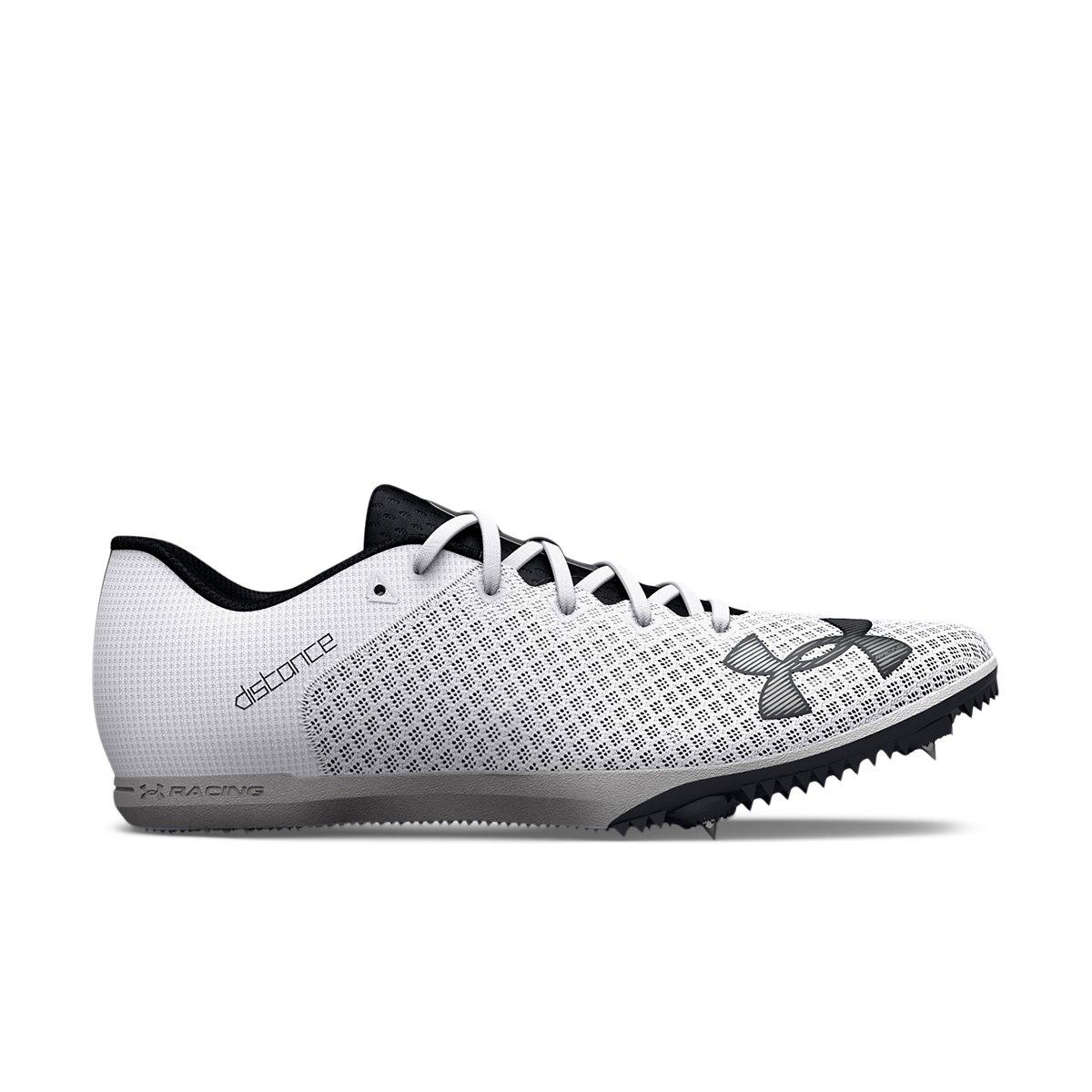 Under Armour Kick Distance 4 "White/Black" Unisex Track Spike - WHITE/BLACK Thumbnail View 1