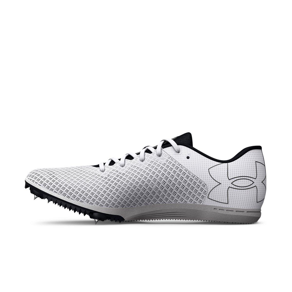 Under Armour Kick Distance 4 "White/Black" Unisex Track Spike - WHITE/BLACK Thumbnail View 2