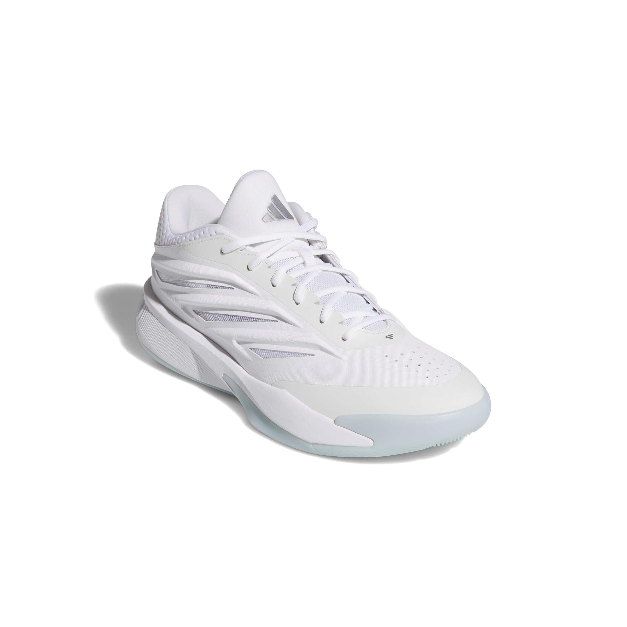 adidas Crazy Energy "Ftwr White/Silver Metallic/Ftwr White" Men's Basketball Shoe - WHITE/SILVER/WHITE Thumbnail View 3