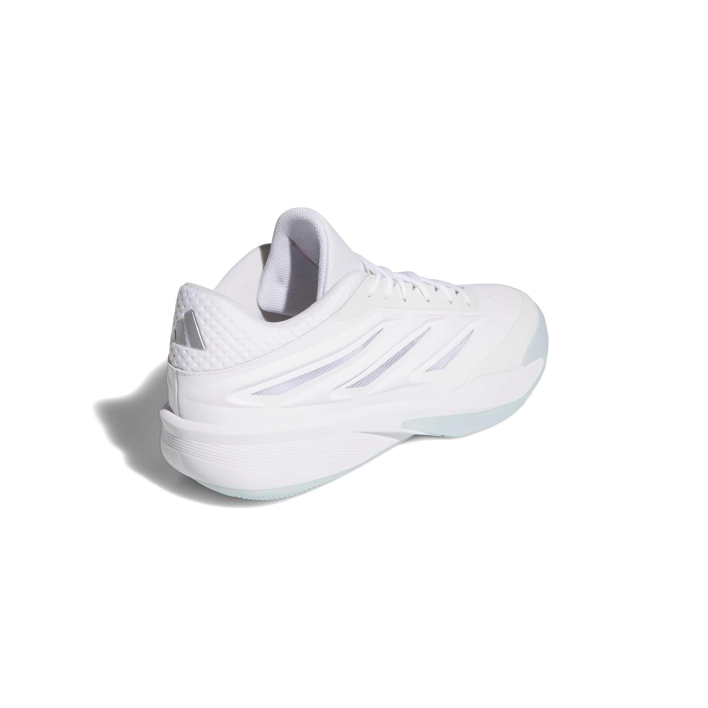 adidas Crazy Energy "Ftwr White/Silver Metallic/Ftwr White" Men's Basketball Shoe - WHITE/SILVER/WHITE Thumbnail View 4