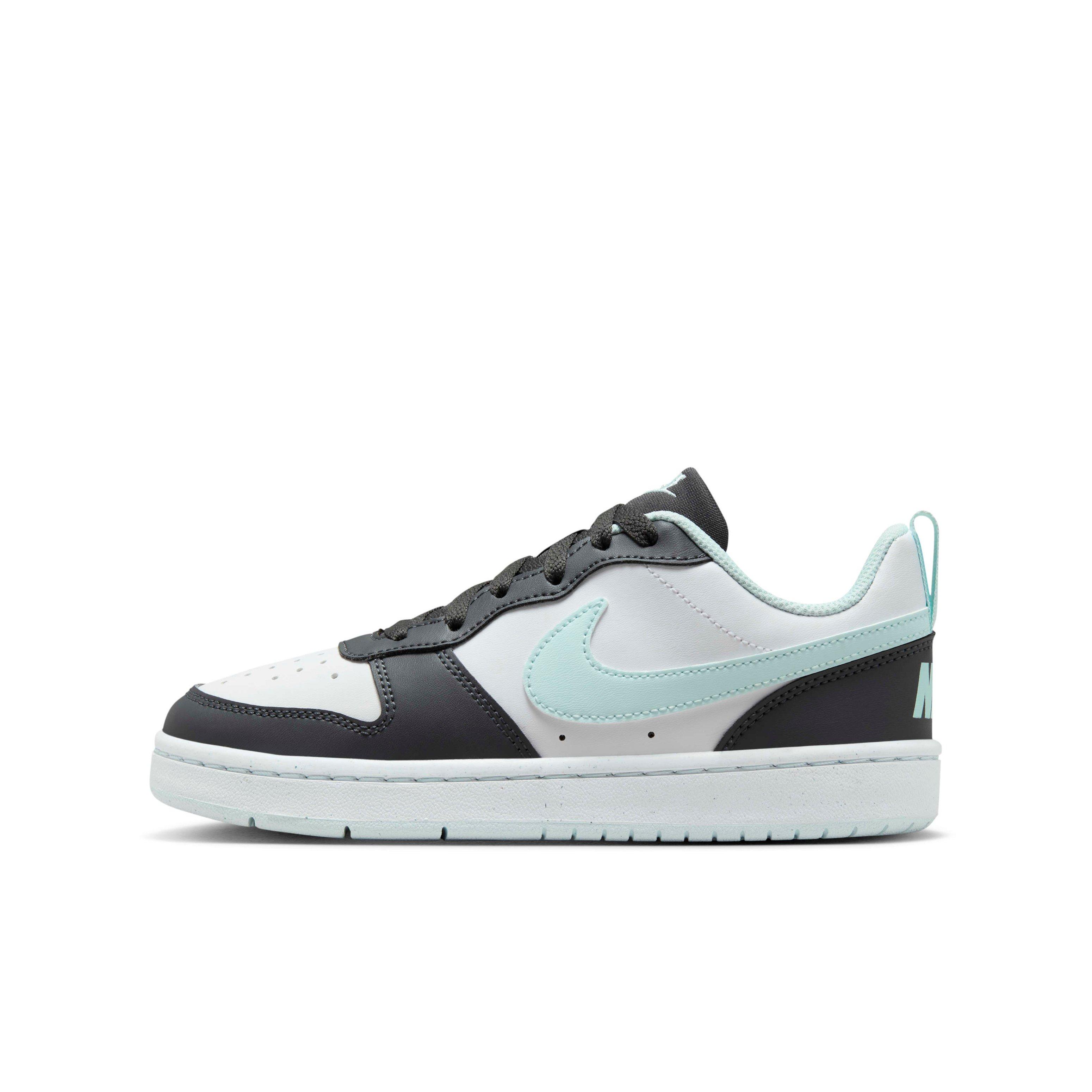 Nike Court Borough Low Recraft  Grade School Boys "Anthracite/White/Glacier Blue"' Shoe