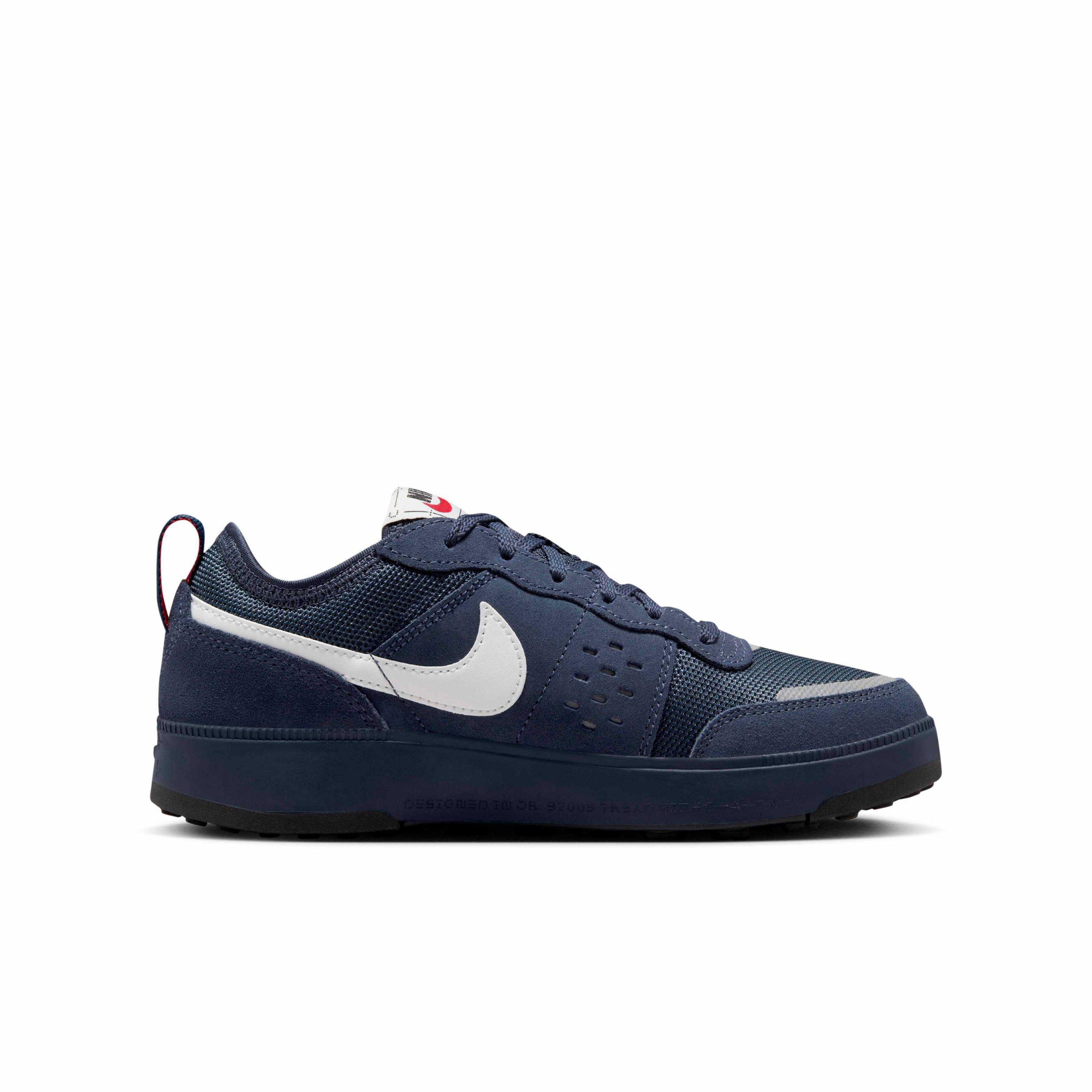 Nike C1TY "Obsidian/Thunder Blue/Fire Red/Summit White" Grade School Boys' Shoe