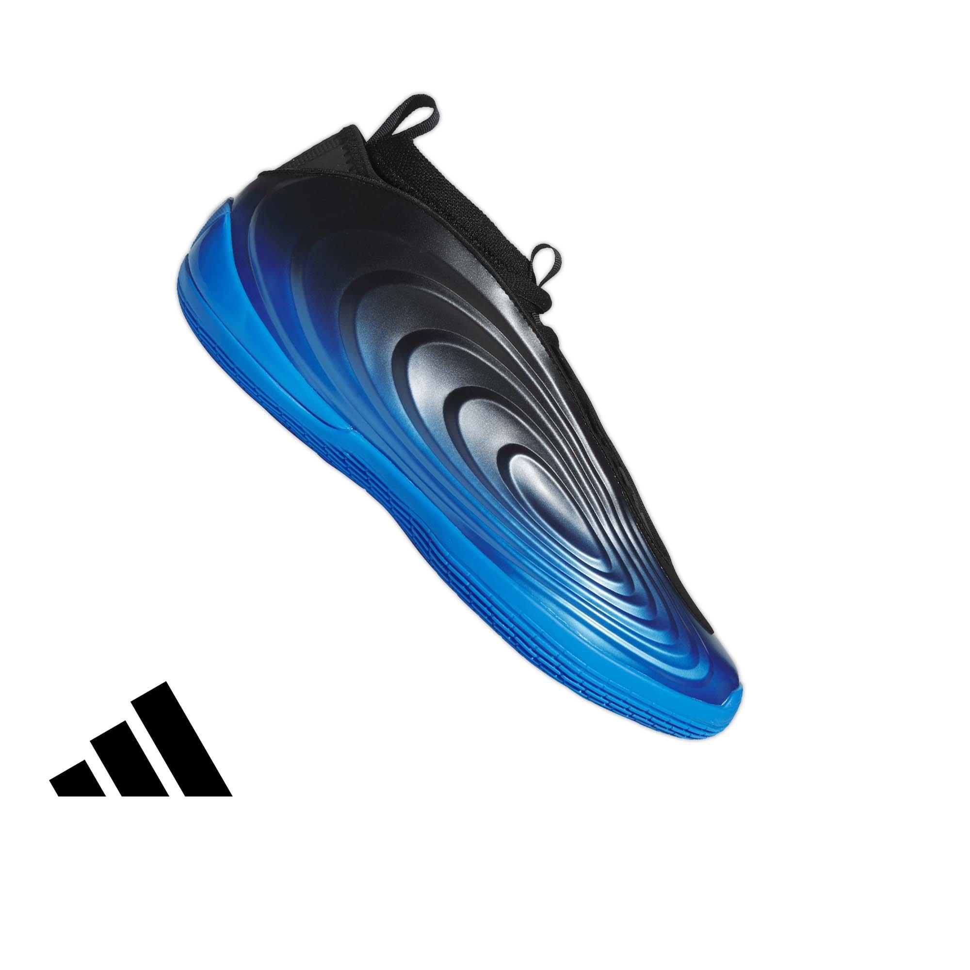 adidas Harden Volume 10 "Core Black/Ray Blue/Silver Metallic" Men's Basketball Shoe - BLACK/BLUE/SILVER