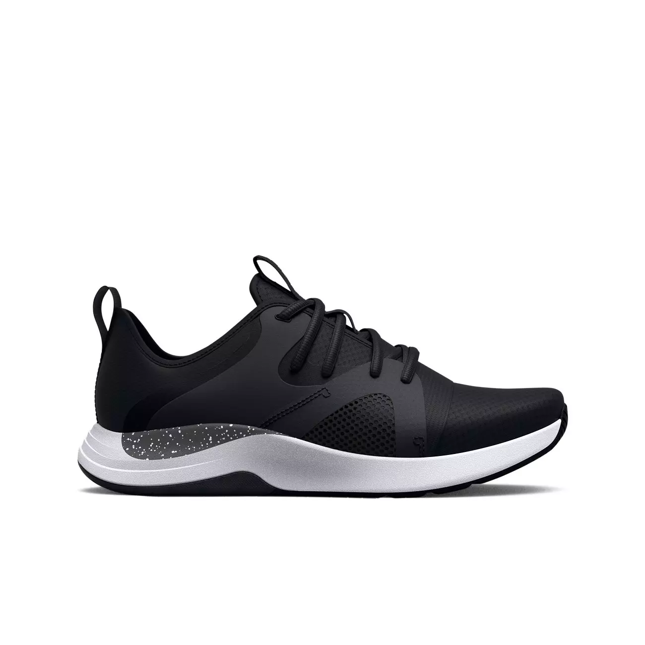 Under Armour Charged Breathe Lace TR "Black/Jet Grey" Women's Training Shoe - BLACK/GREY