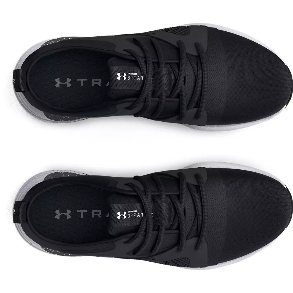 Under Armour Charged Breathe Lace TR "Black/Jet Grey" Women's Training Shoe - BLACK/GREY