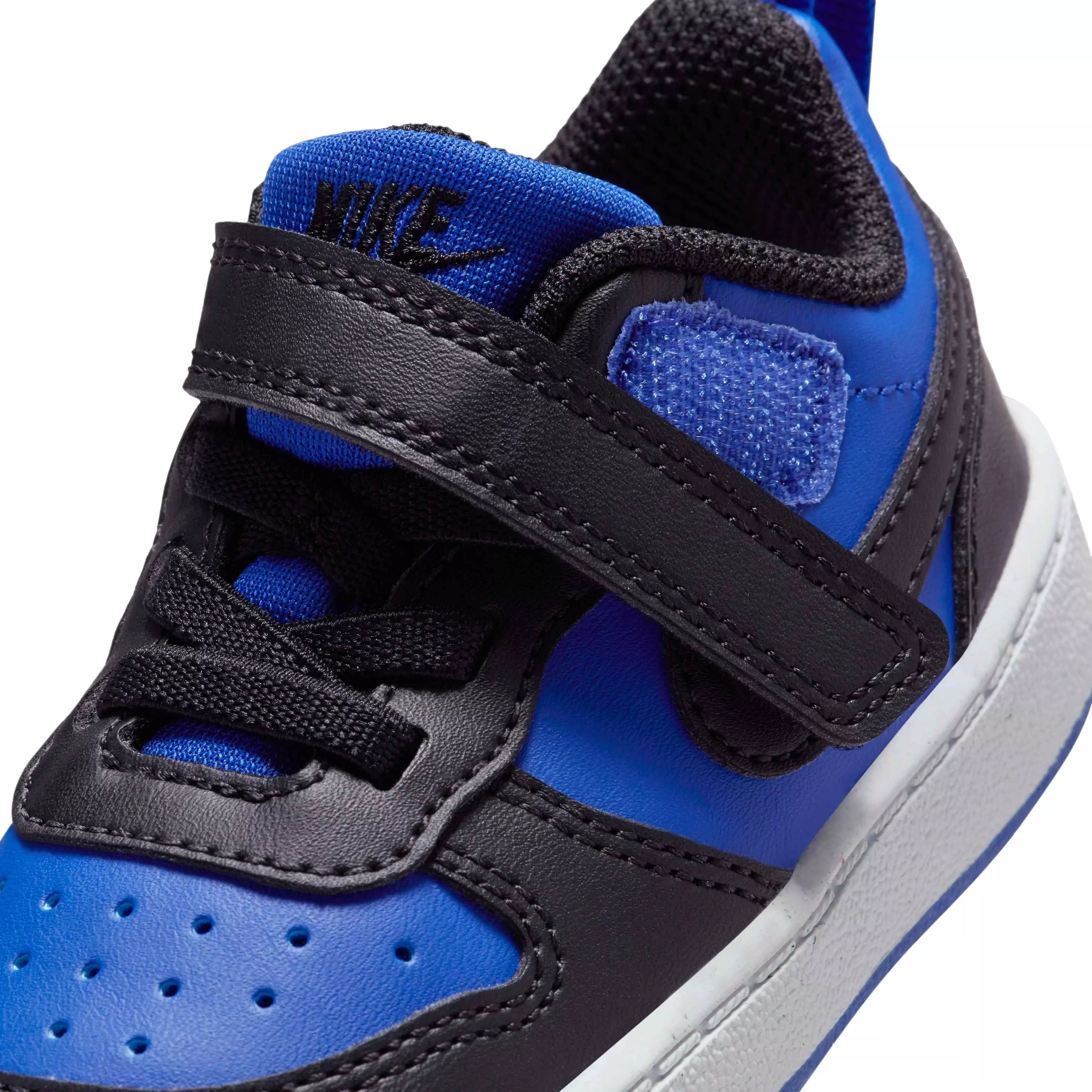 Nike Court Borough Low Recraft "Game Royal/Black/White" Infant Boys' Shoe - ROYAL/BLACK/WHITE