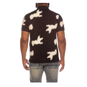 AKOO Men's Snobby Pattern Polo