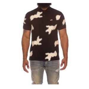 AKOO Men's Snobby Pattern Polo