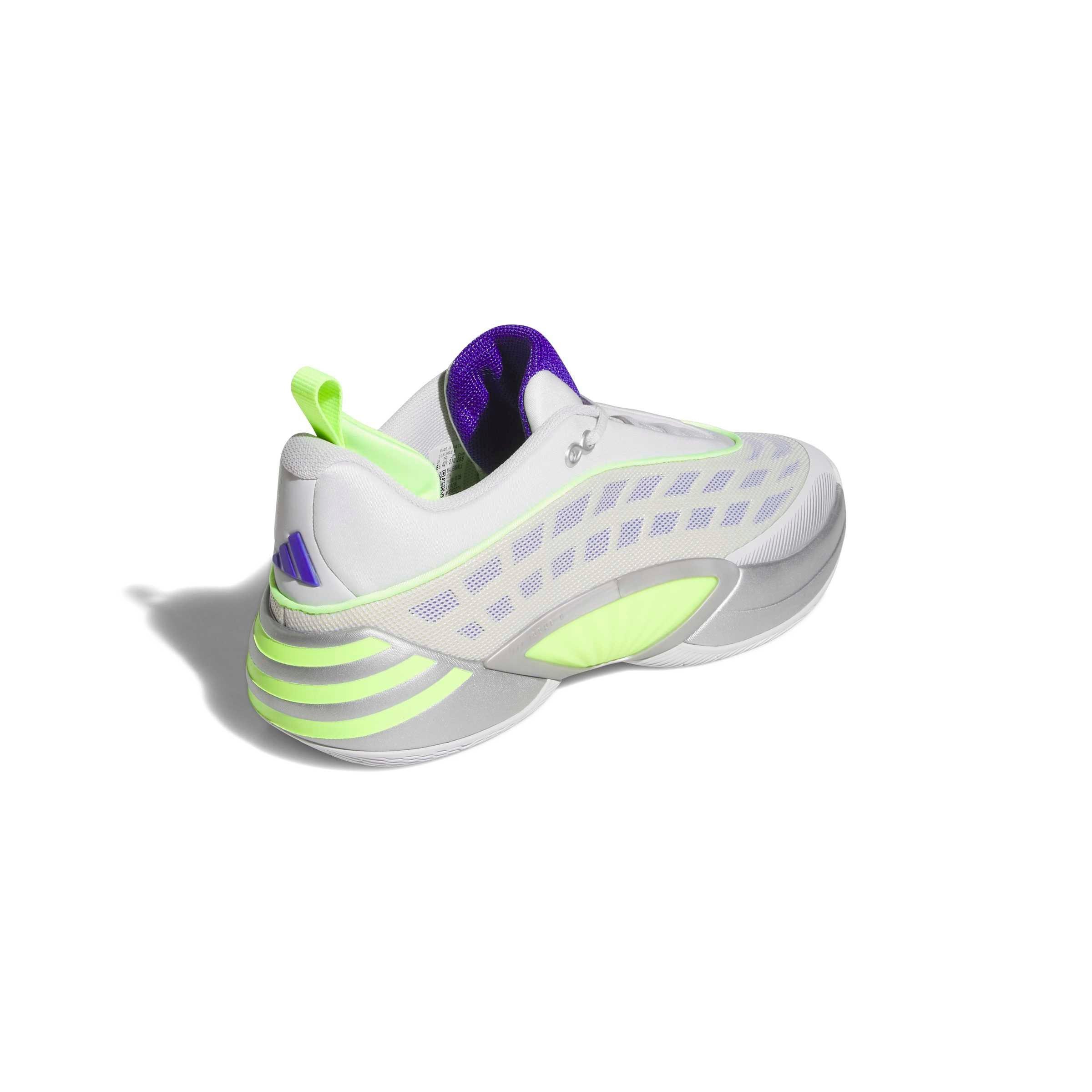 adidas DON Issue 8 "Silver Metallic/Lucid Lemon/Dash Grey" Men's Basketball Shoe - SILVER/LEMON/GREY