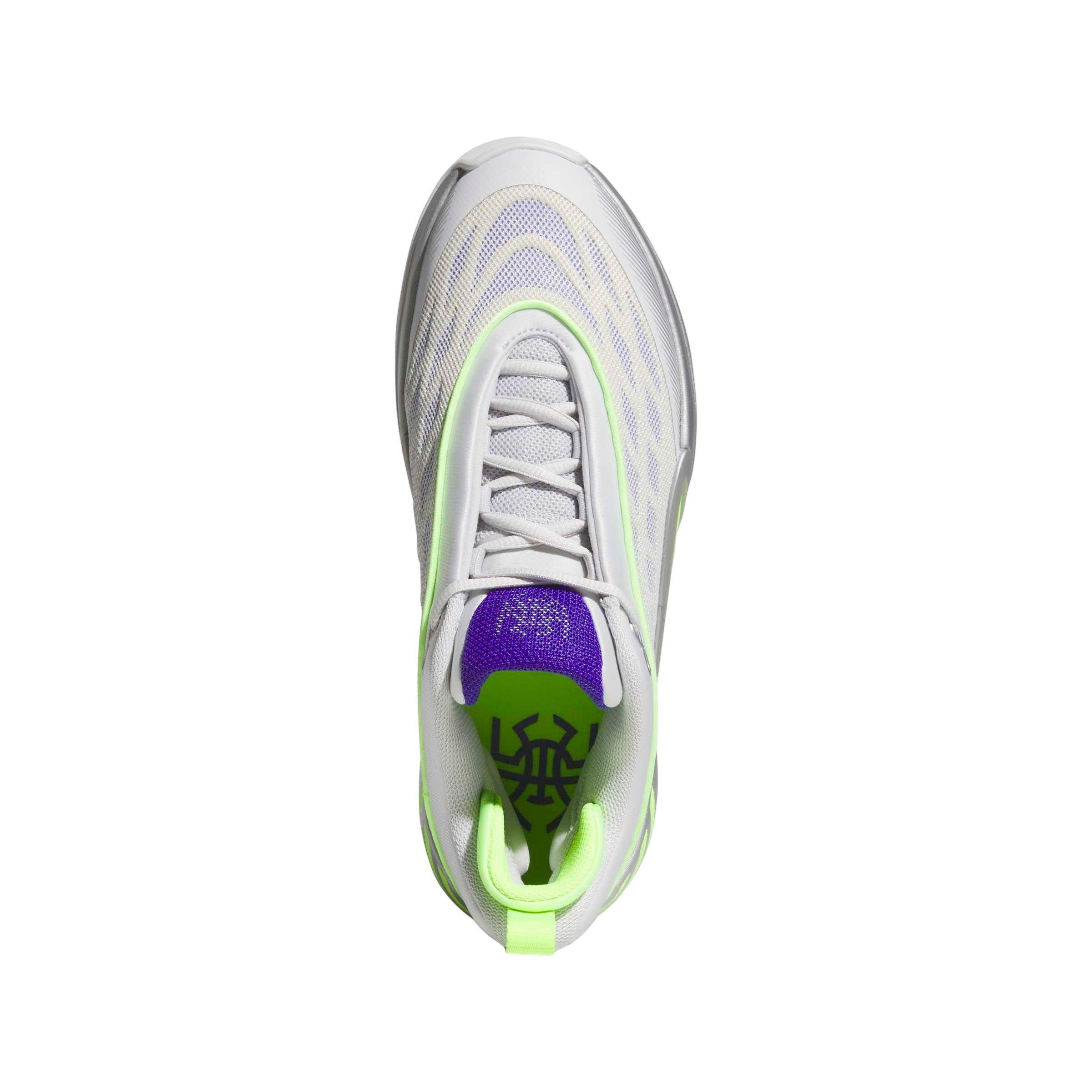 adidas DON Issue 8 "Silver Metallic/Lucid Lemon/Dash Grey" Men's Basketball Shoe - SILVER/LEMON/GREY