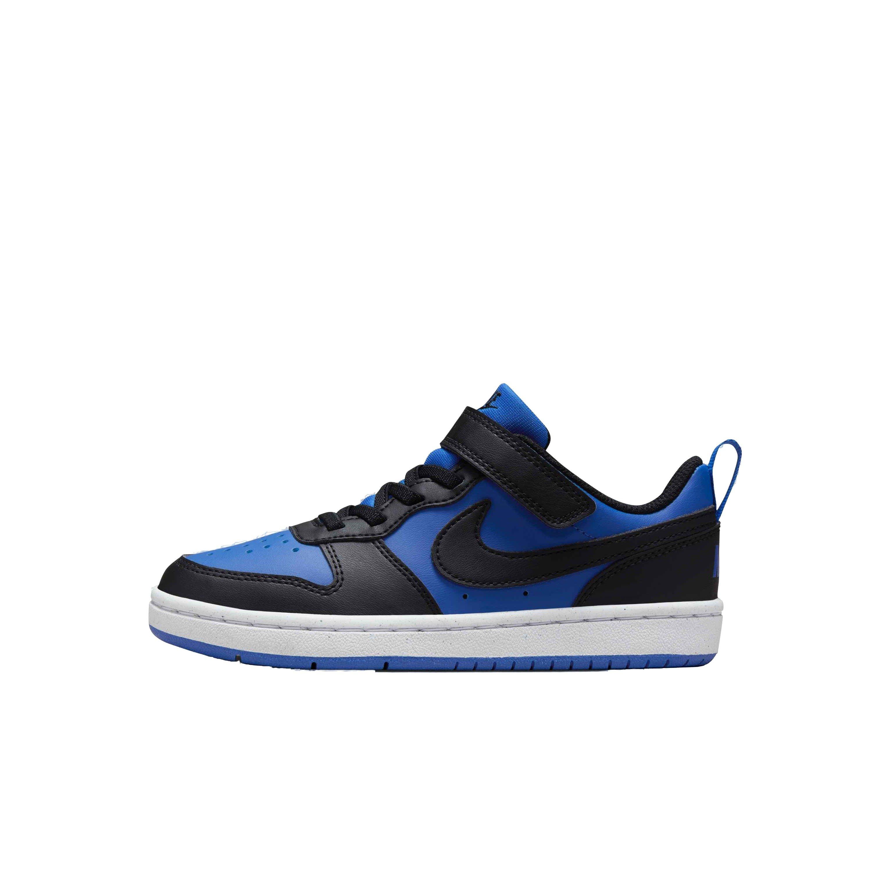 Nike Court Borough Low Recraft Preschool Boys' "Game Royal/Black/White" Shoe