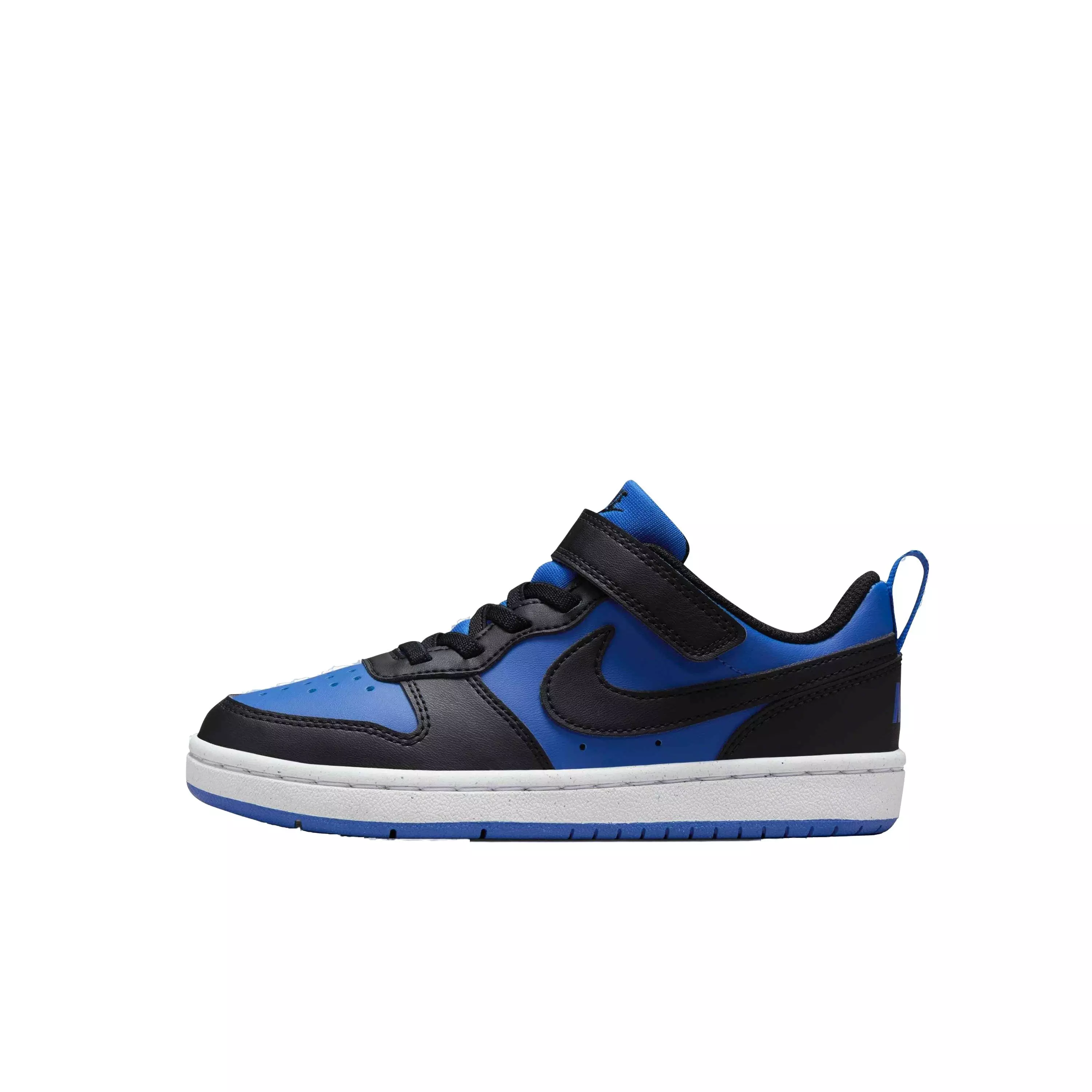 Nike Court Borough Low Recraft "Game Royal/Black/White" Preschool Boys' Shoe - ROYAL/BLACK/WHITE