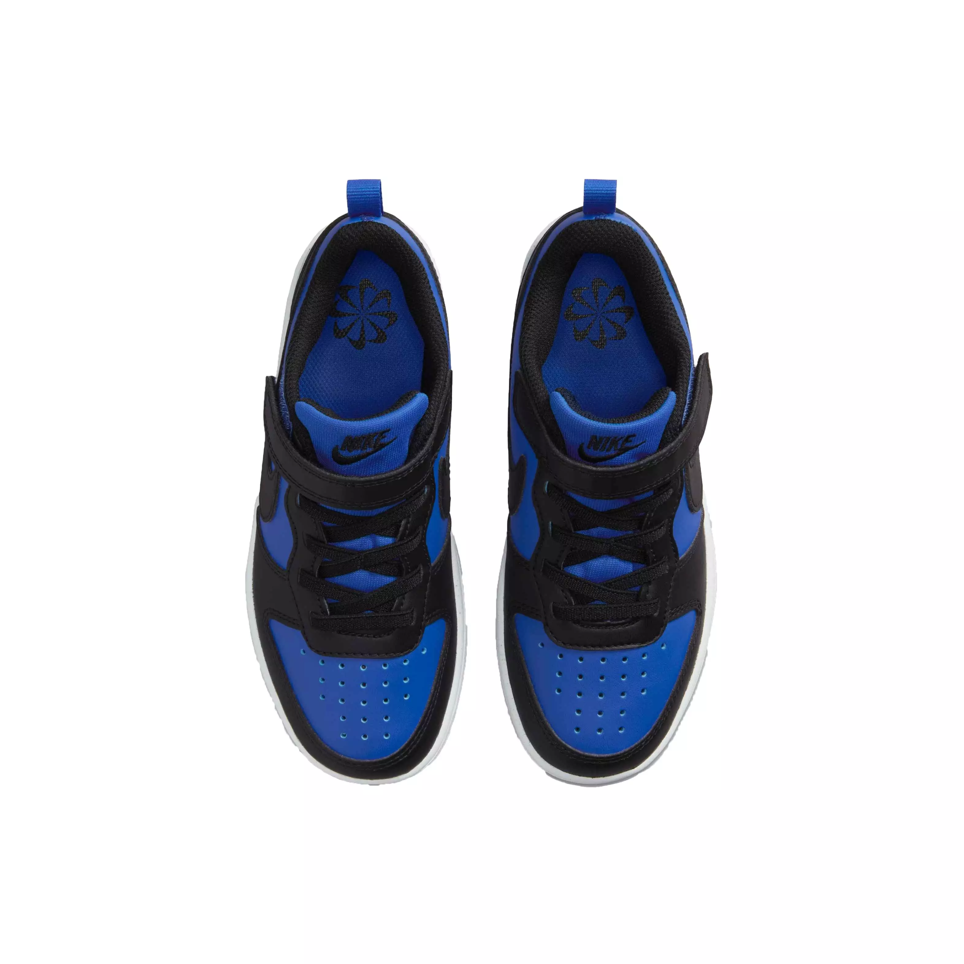 Nike Court Borough Low Recraft "Game Royal/Black/White" Preschool Boys' Shoe - ROYAL/BLACK/WHITE