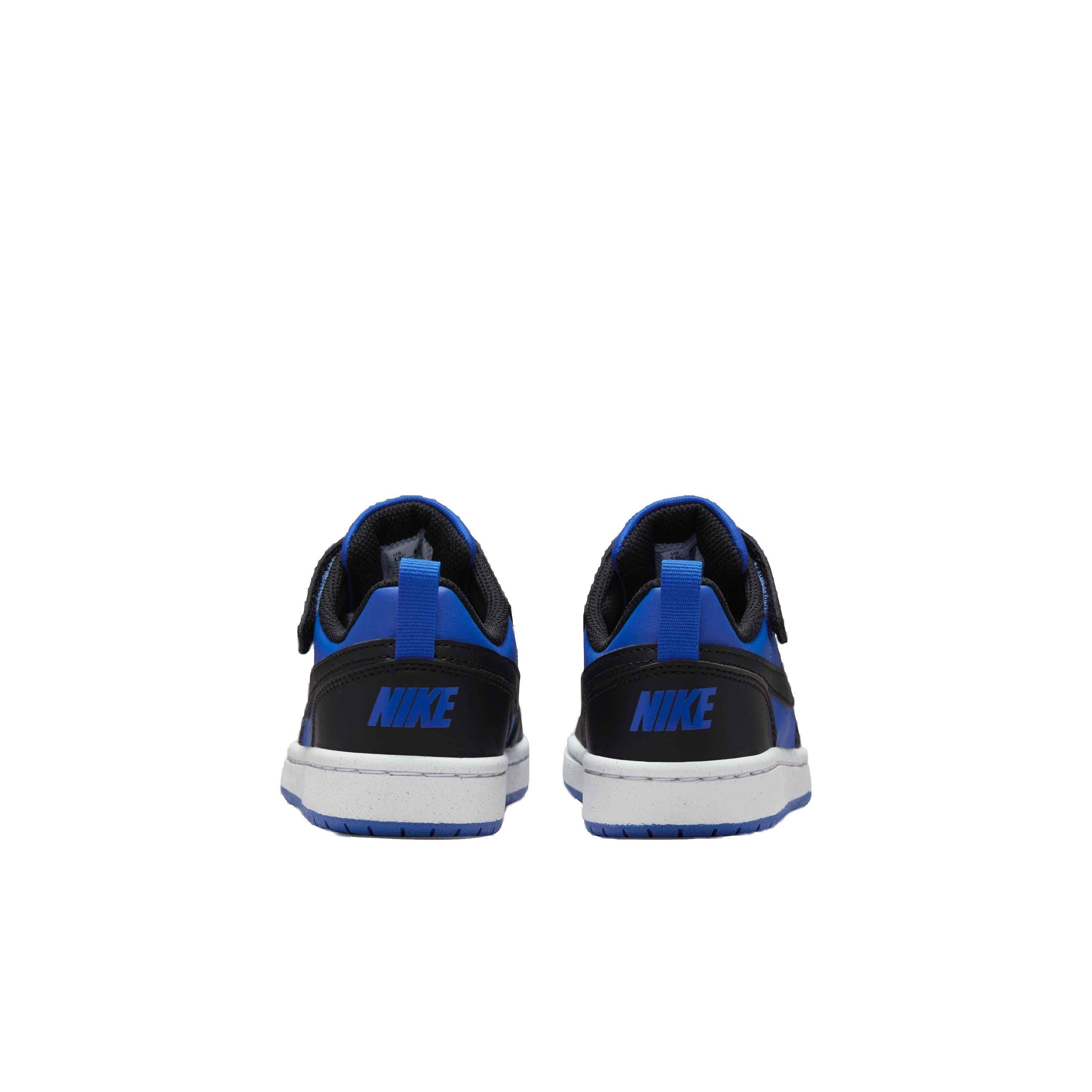 Nike Court Borough Low Recraft Preschool Boys' "Game Royal/Black/White" Shoe