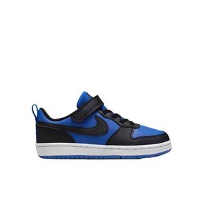 Nike Court Borough Low Recraft "Game Royal/Black/White" Preschool Boys' Shoe