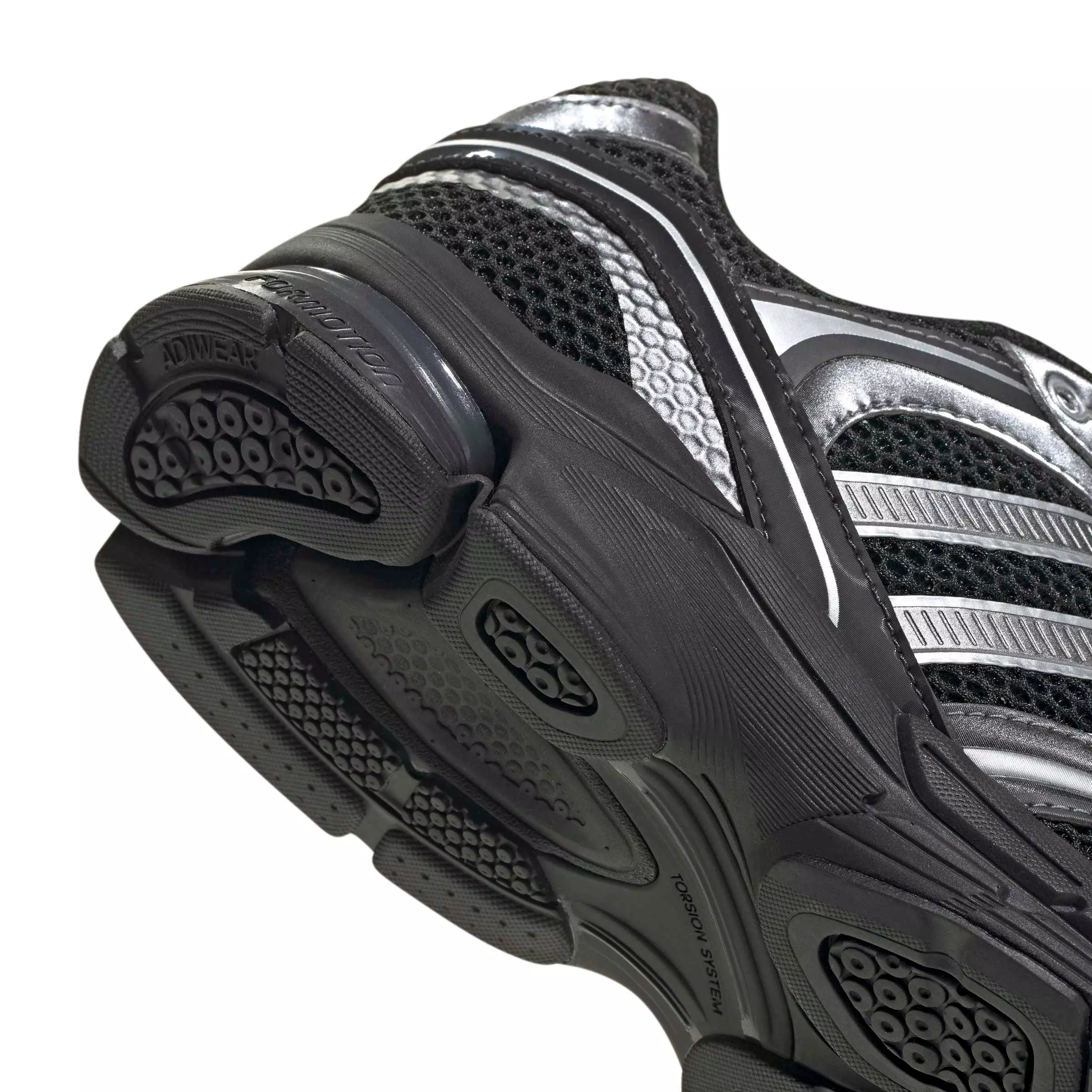 adidas Spiritain 2000 "Core Black/Iron Metallic/Matte Silver" Men's Shoe - BLACK/IRON/SILVER