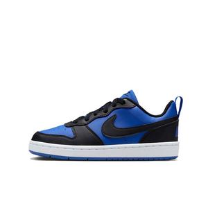 Nike Court Borough Low Recraft "Game Royal/Black/White" Grade School Boys' Shoe