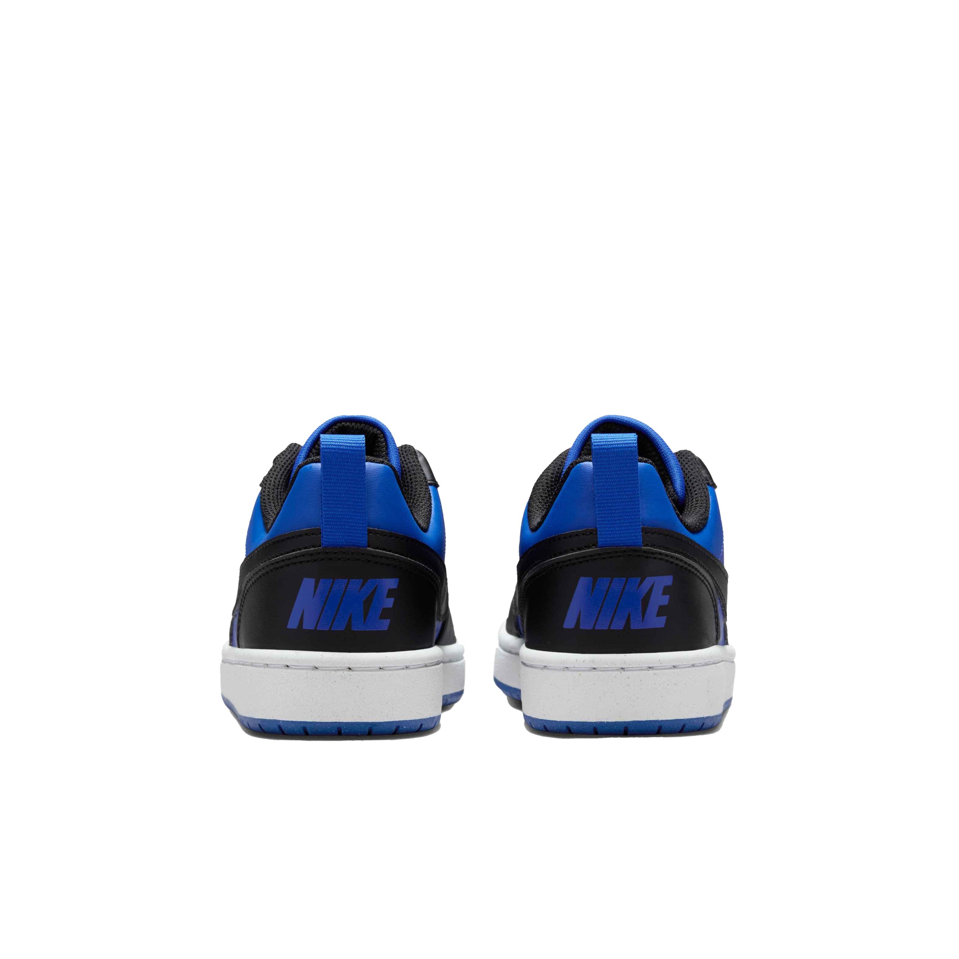 Nike Court Borough Low Recraft Grade School Boys' "Game Royal/Black/White" Shoe