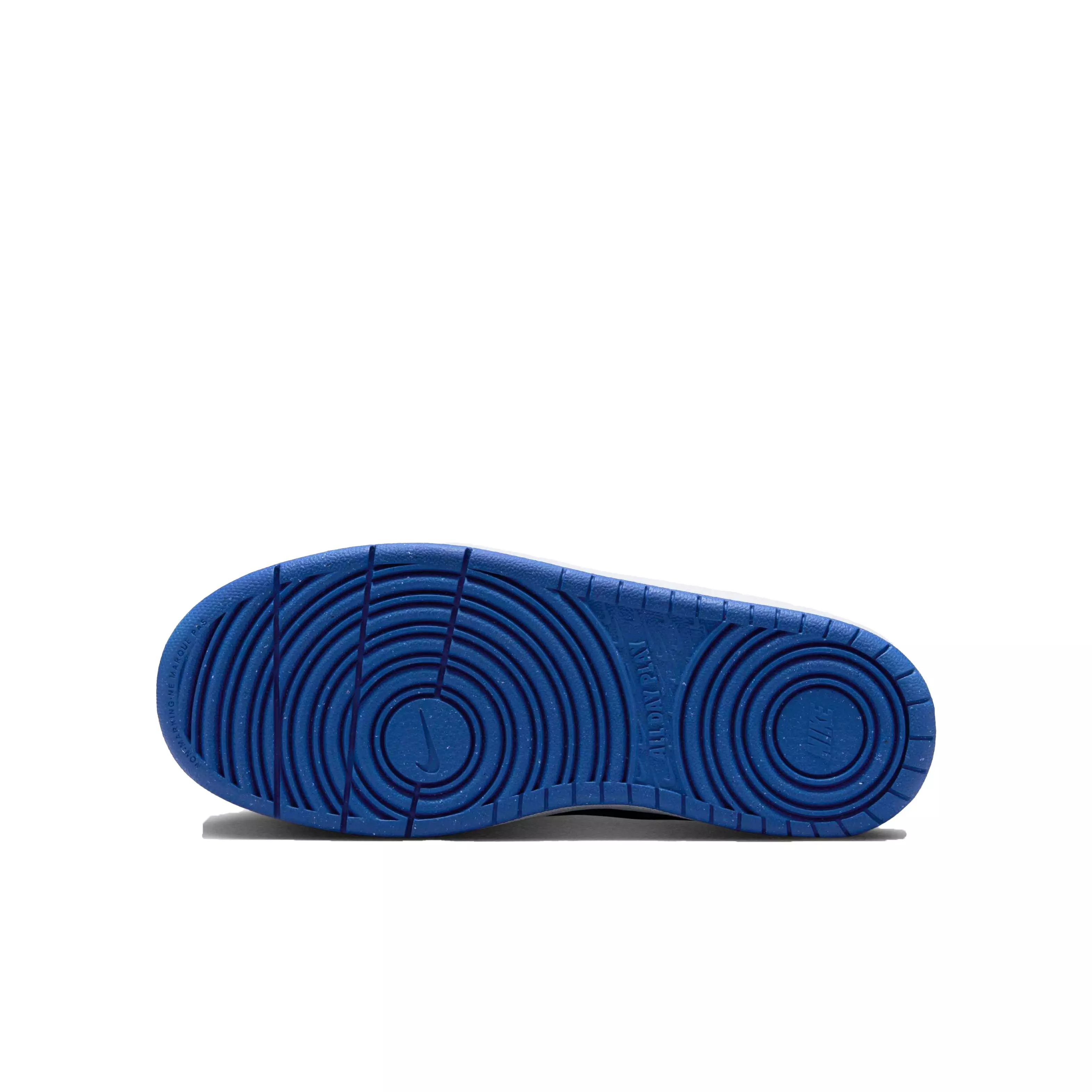 Nike Court Borough Low Recraft "Game Royal/Black/White" Grade School Boys' Shoe - ROYAL/BLACK/WHITE