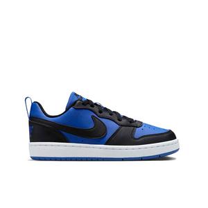 Nike Court Borough Low Recraft "Game Royal/Black/White" Grade School Boys' Shoe