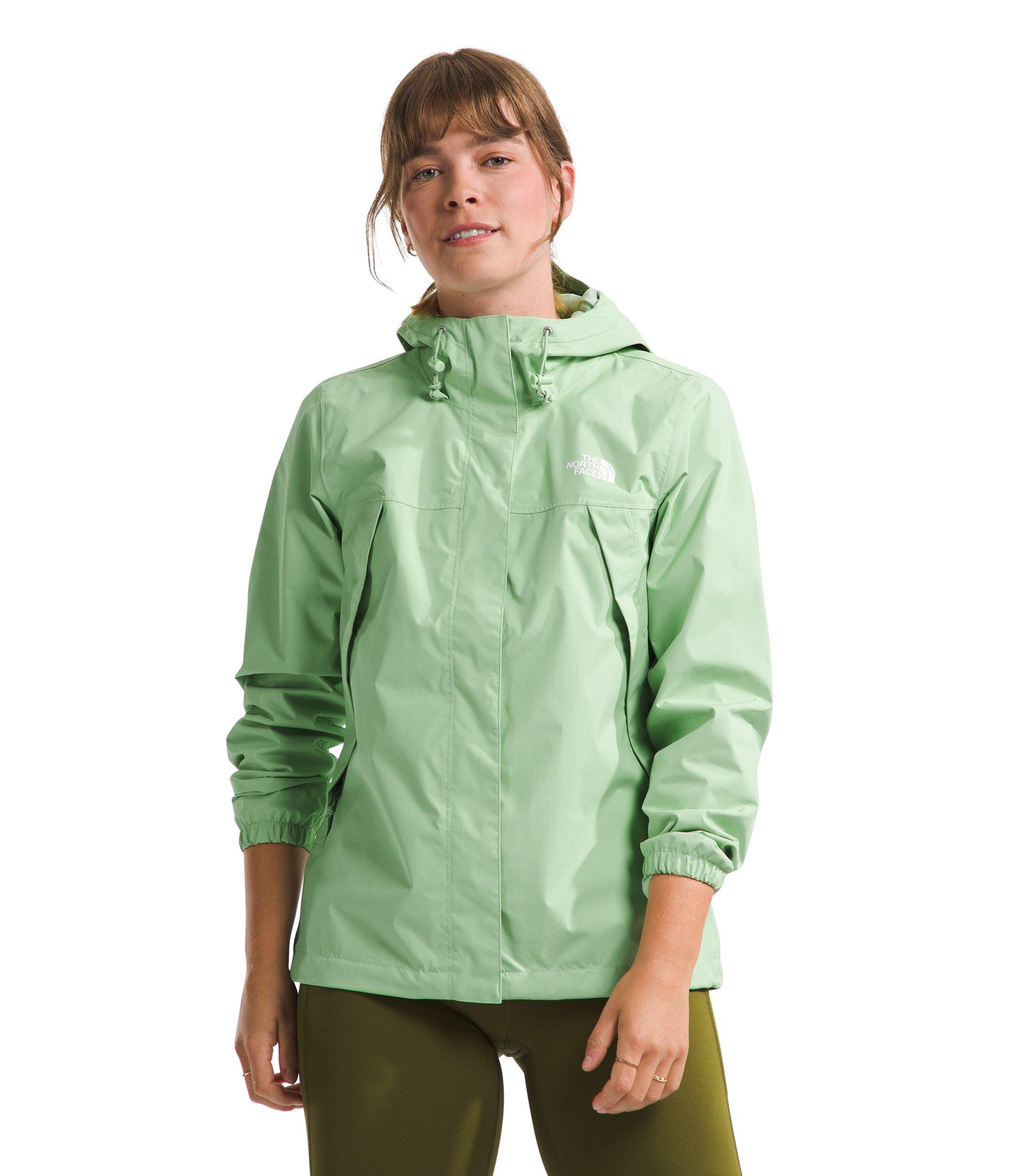 The North Face Women's Antora Jacket - GREEN Thumbnail View 1