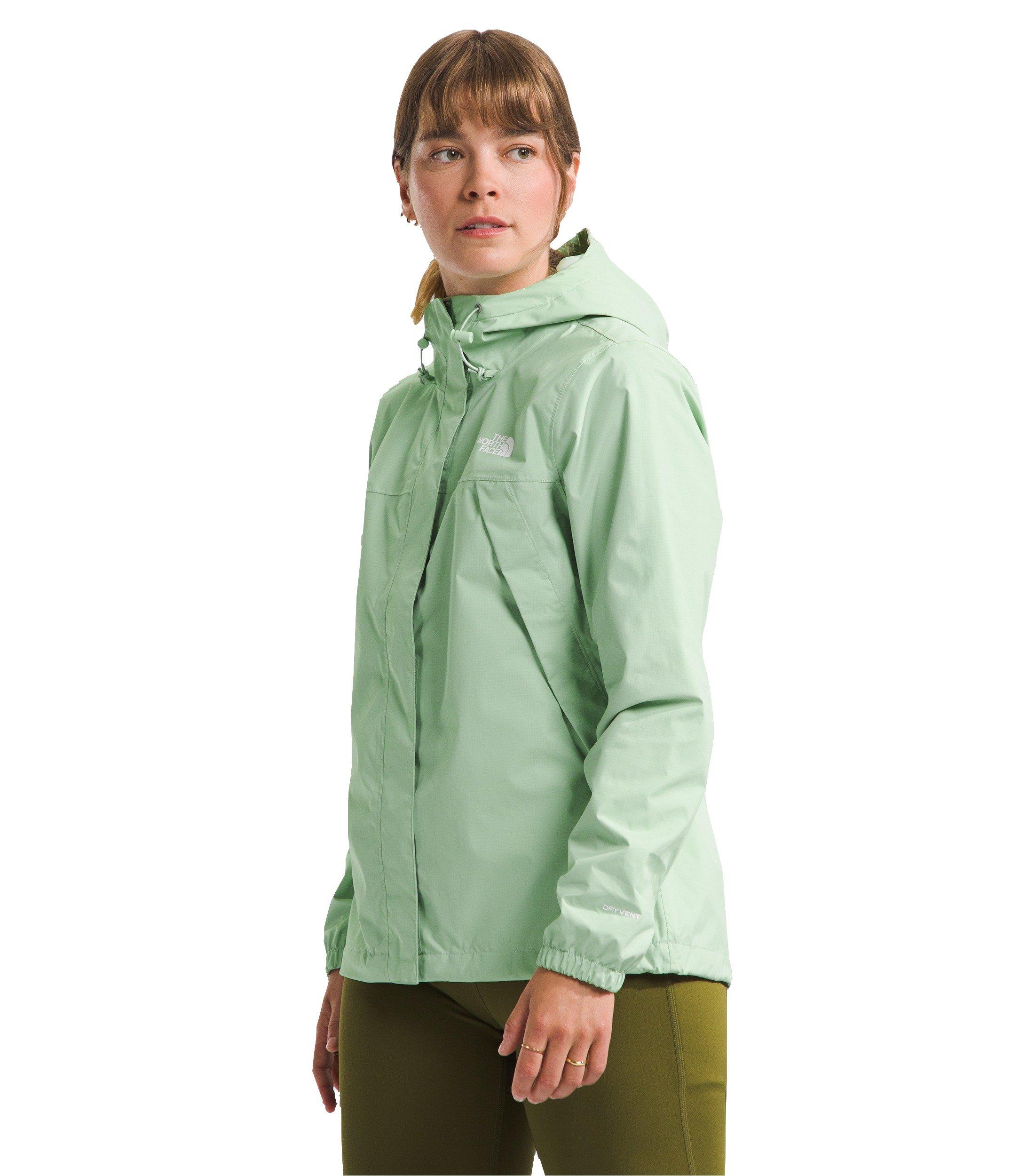 The North Face Women's Antora Jacket - GREEN Thumbnail View 3