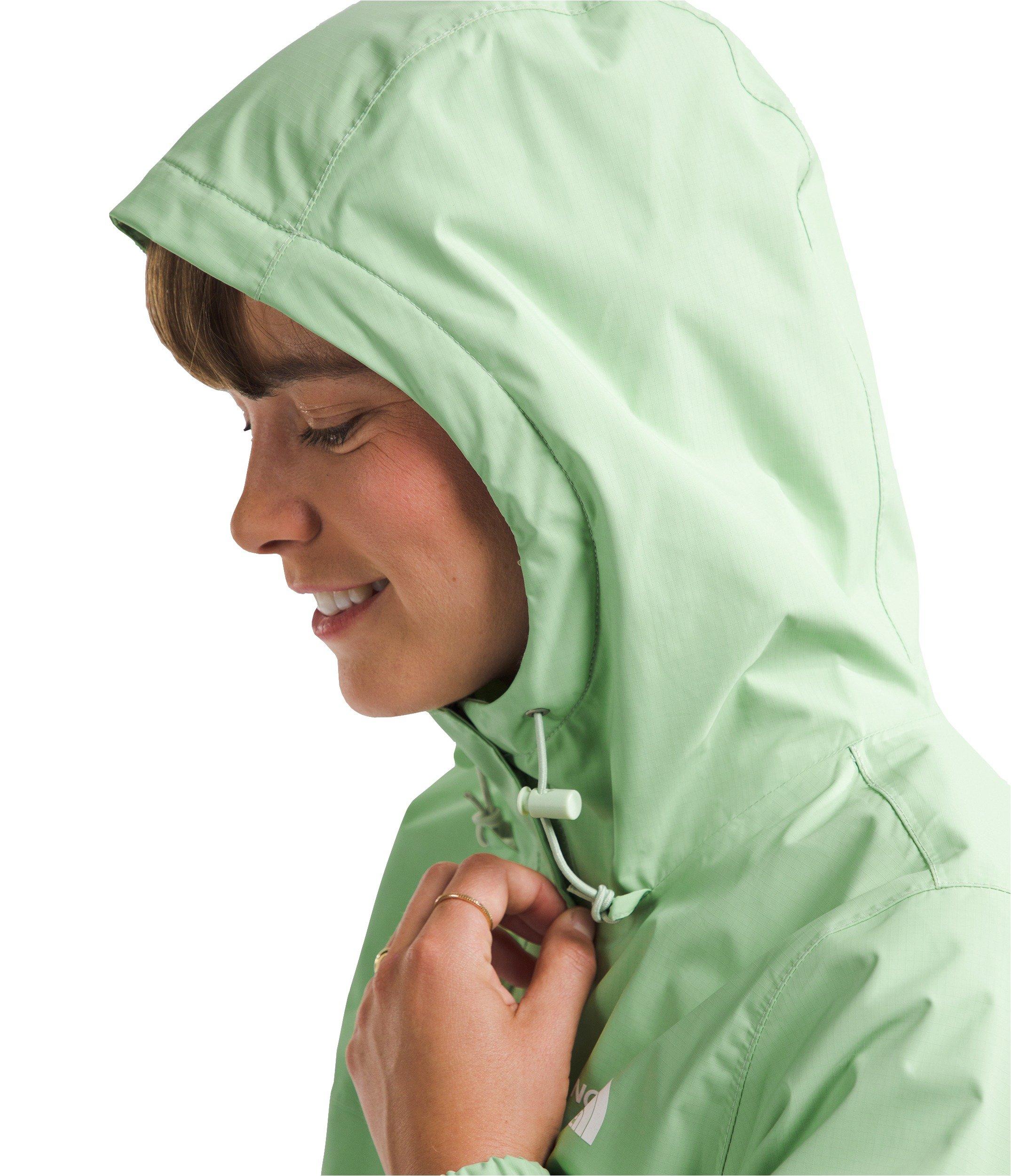 The North Face Women's Antora Jacket - GREEN Thumbnail View 4