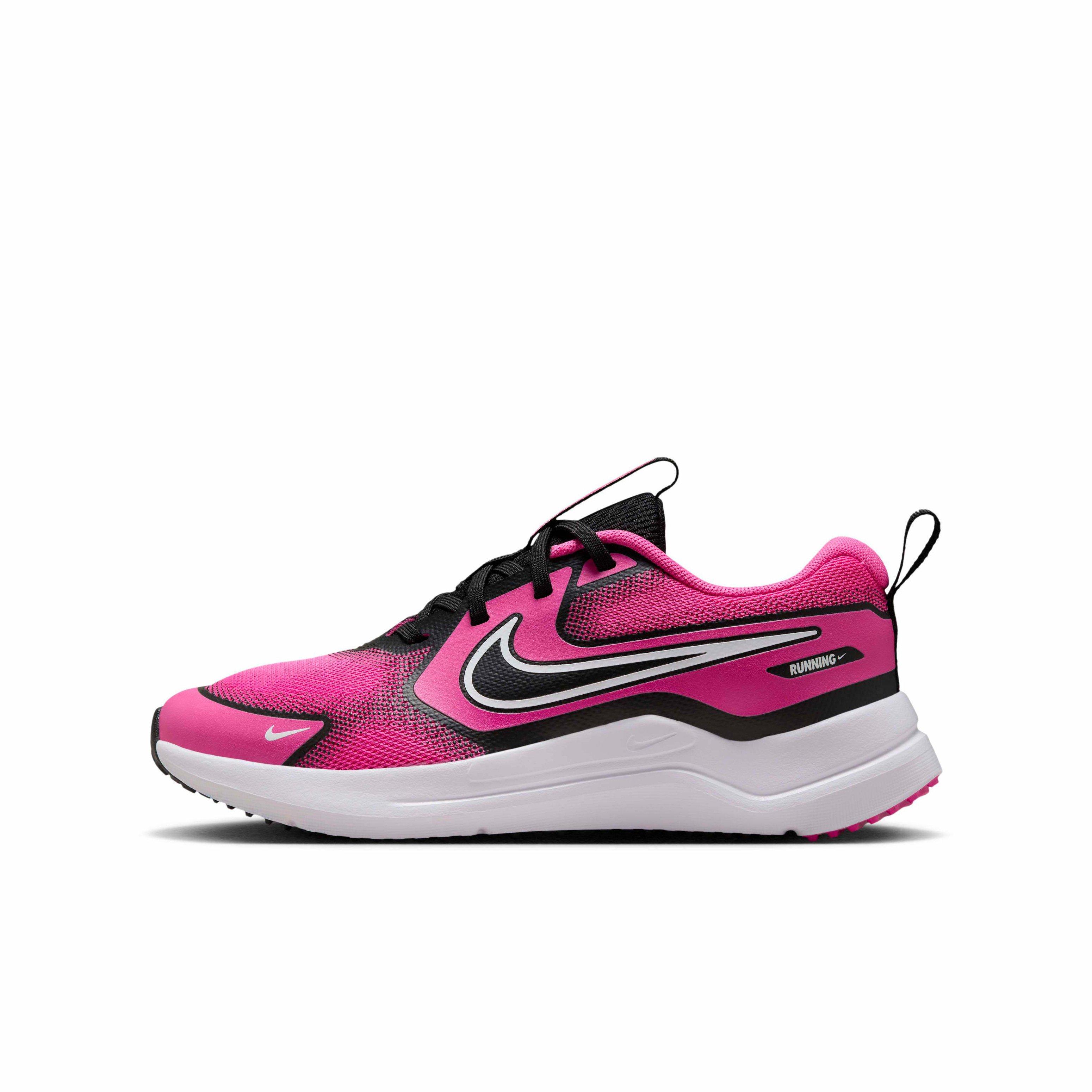 Nike Cosmic Runner Grade School Girls' "Laser Fuchsia/Black/White" Shoe