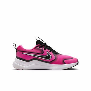 Nike Cosmic Runner "Laser Fuchsia/Black/White" Grade School Girls' Shoe
