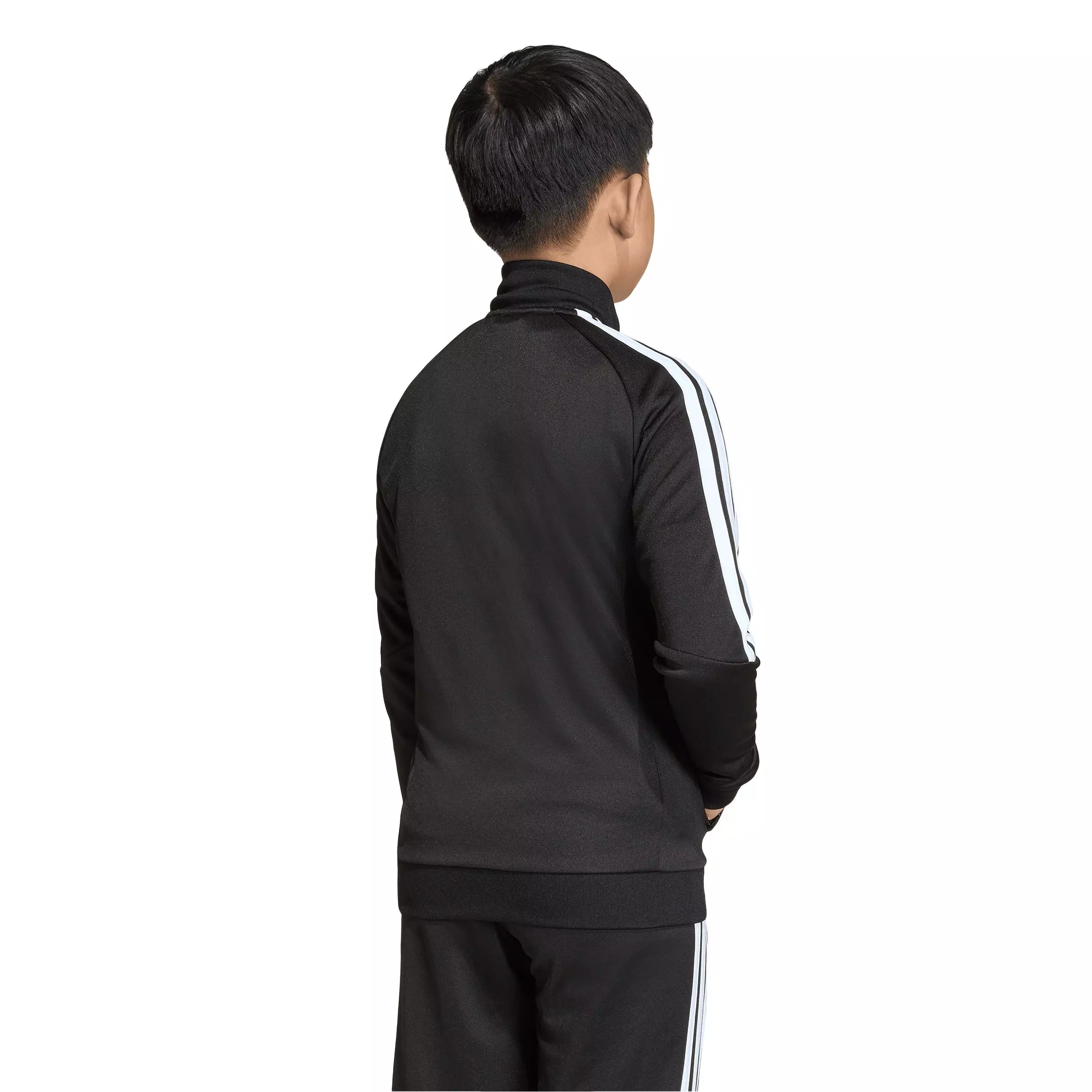 adidas Big Boys' Tiro26 League Soccer Training Jacket - Black/White - BLACK/WHITE