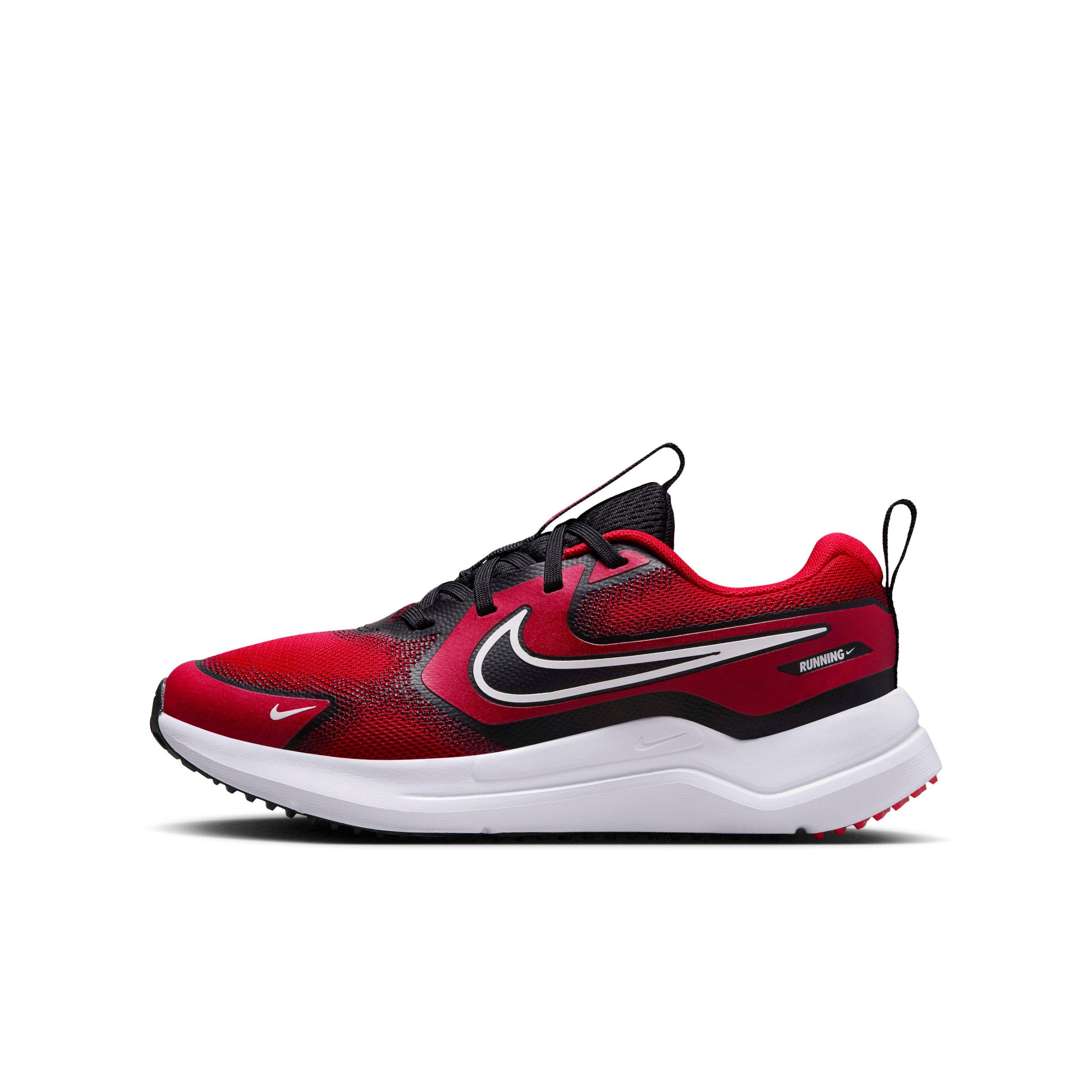 Nike Cosmic Runner Grade School Boys' "University Red/Black/White" Running Shoe