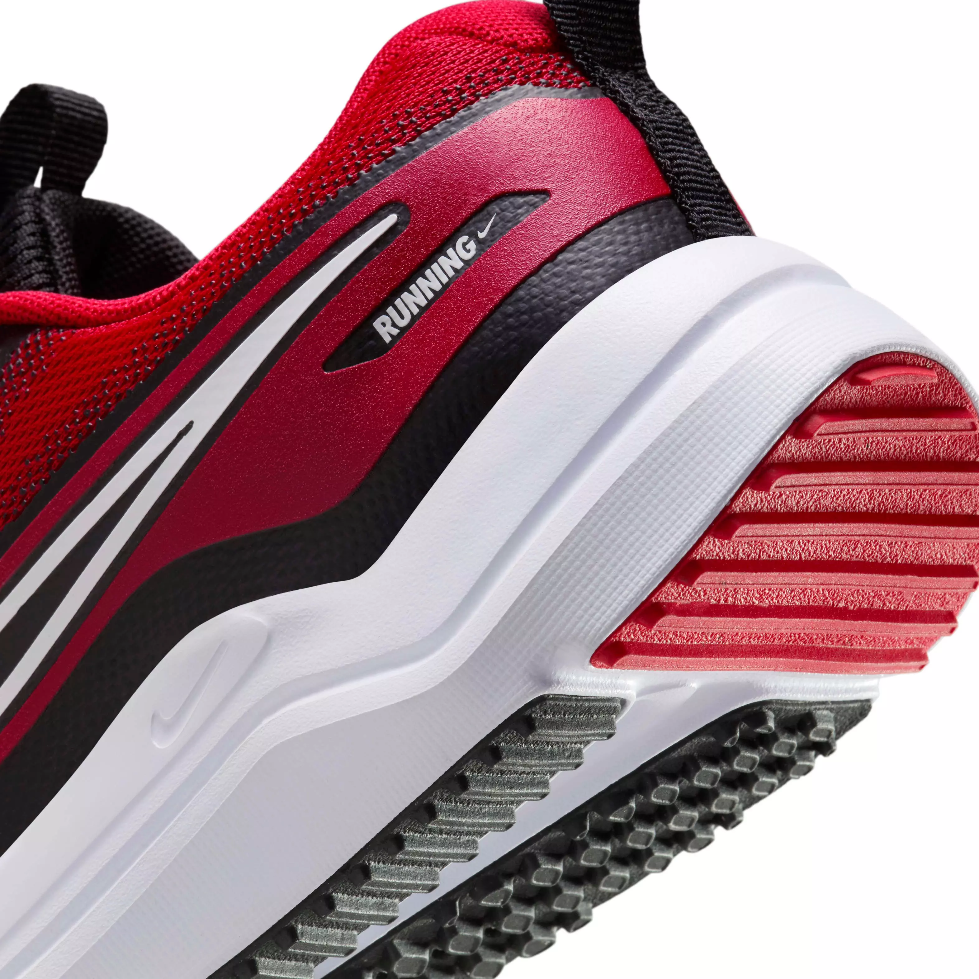 Nike Cosmic Runner "University Red/Black/White" Grade School Boys' Running Shoe - RED/BLACK/WHITE